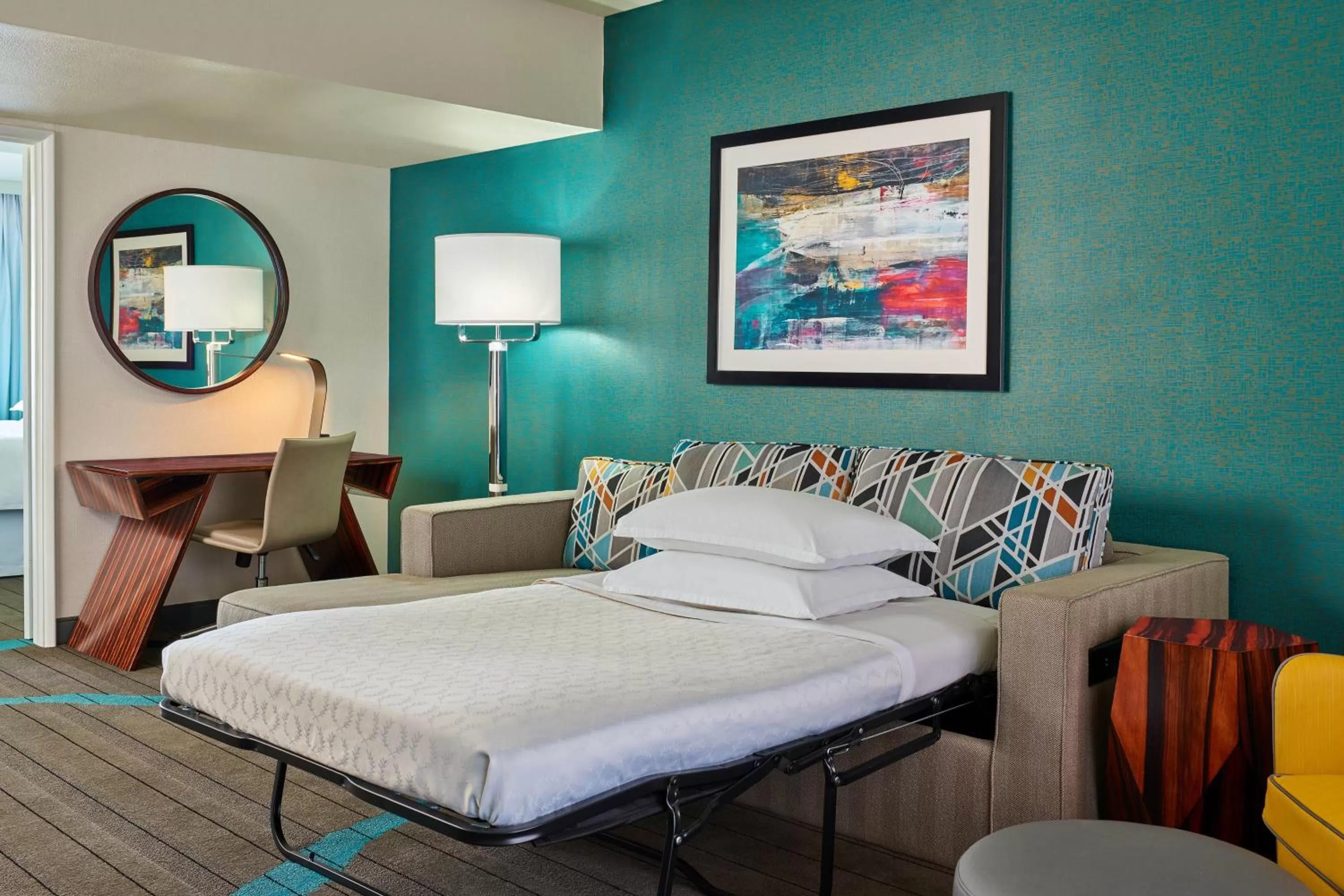 Photo of the whole room, Bed in Sheraton Tucson Hotel & Suites