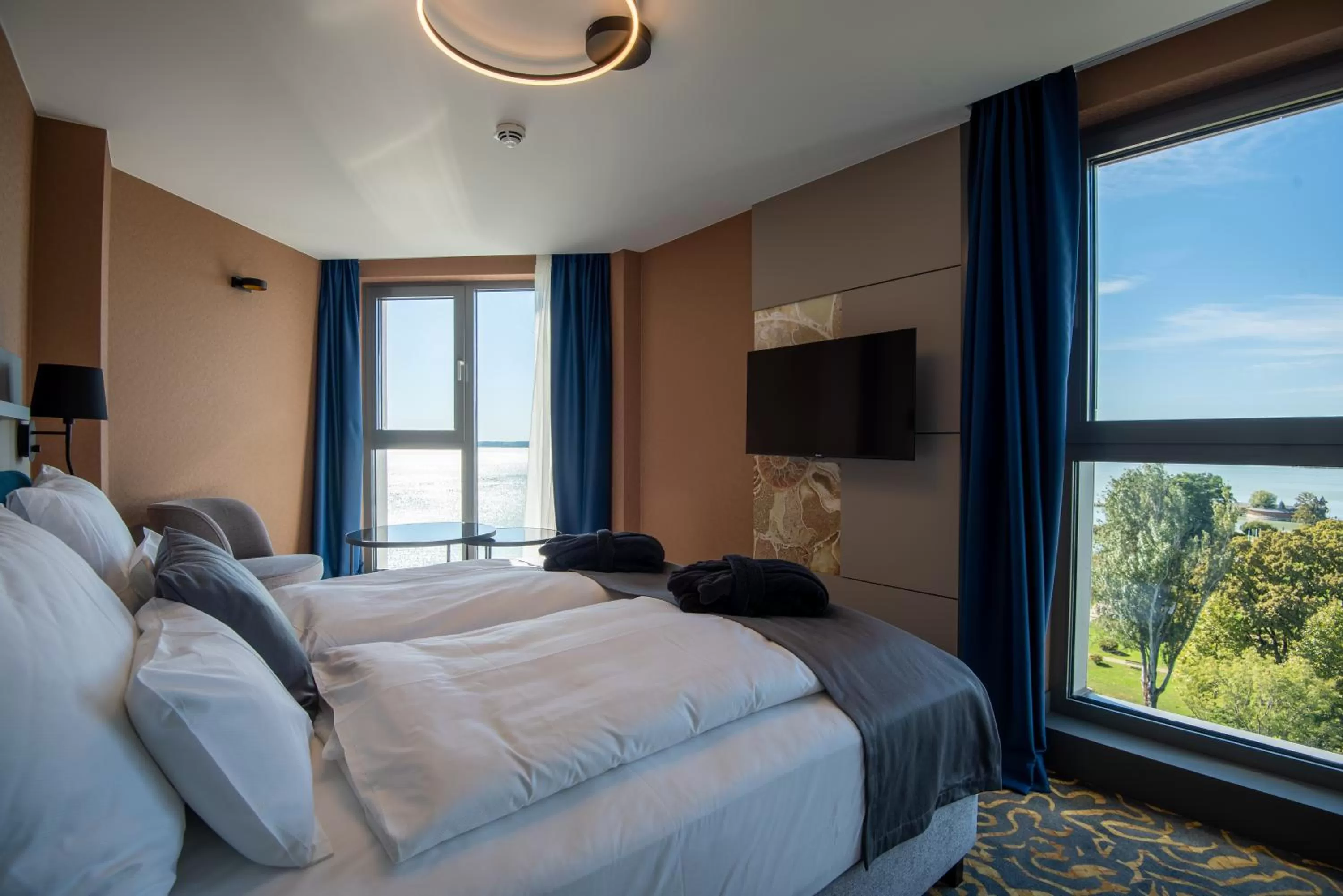 Bed in Hotel Helikon, Keszthely