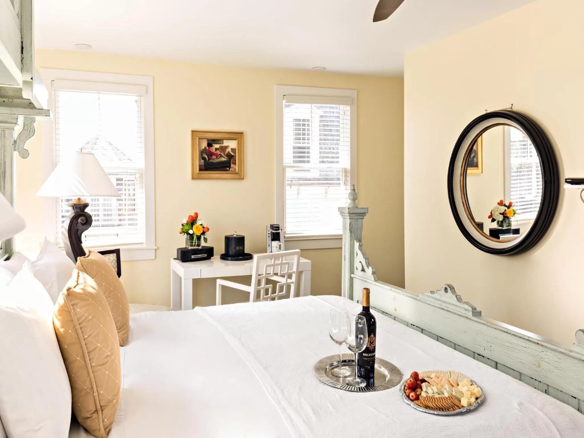 Decorative detail, Bed in Brass Key Guesthouse Adults Only