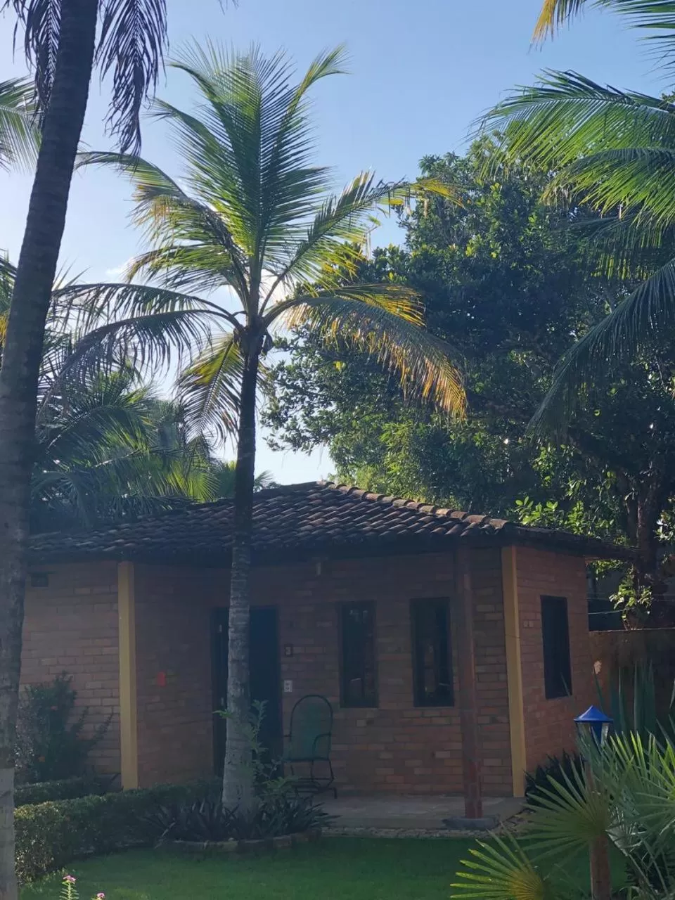View (from property/room), Property Building in Pousada do Riacho