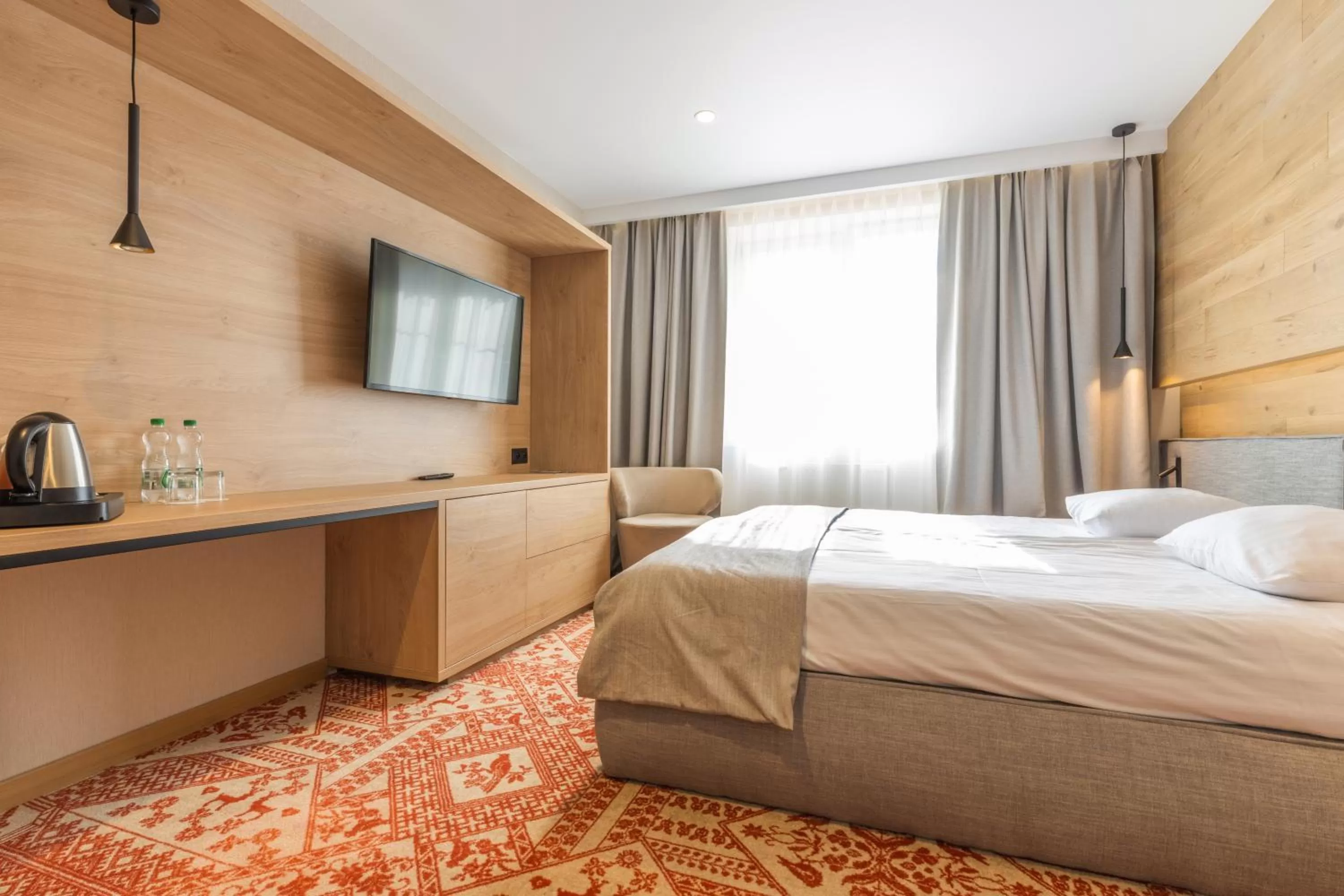 Photo of the whole room, Bed in Hotel Wisła Premium