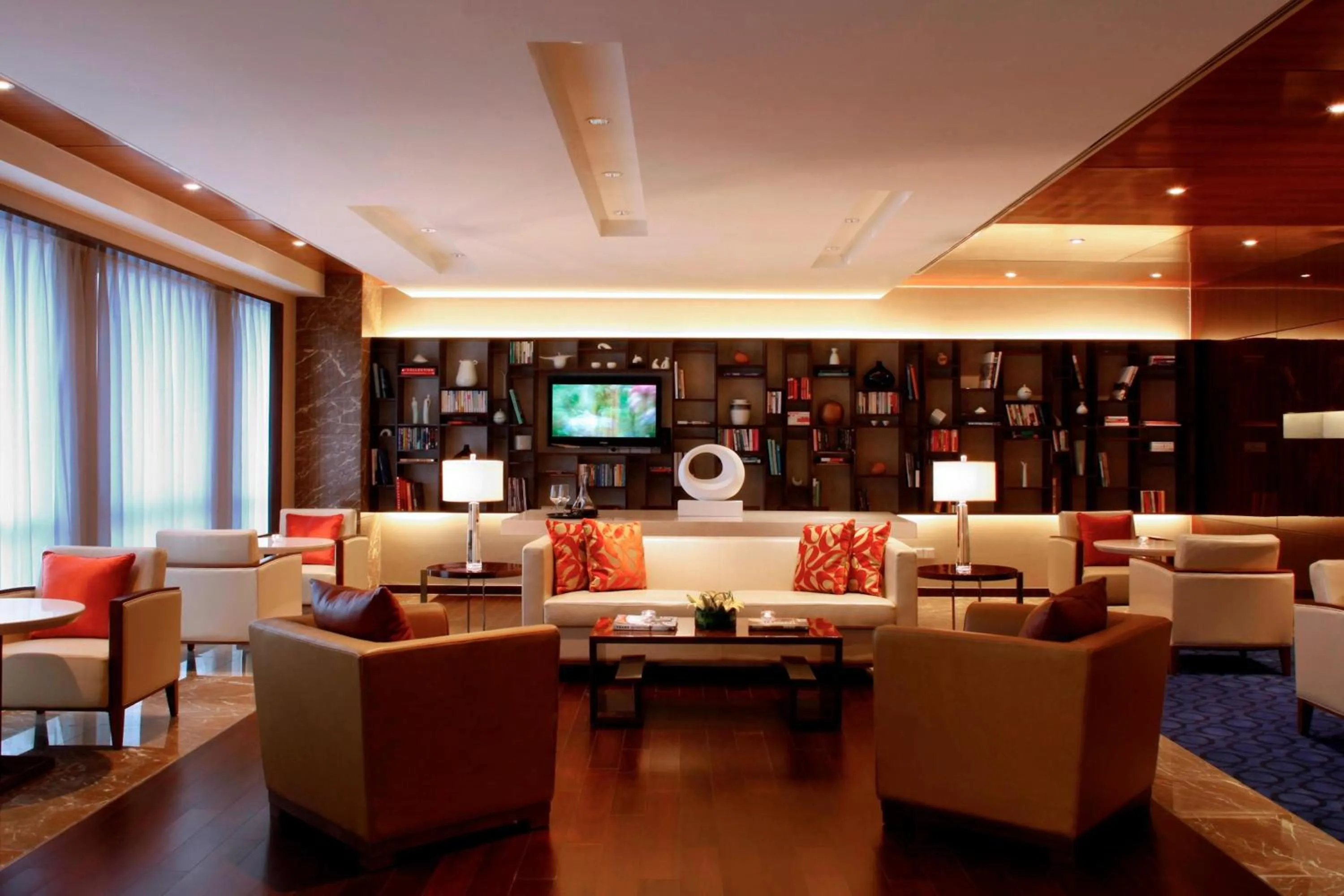Lounge or bar in Courtyard by Marriott Shanghai Jiading