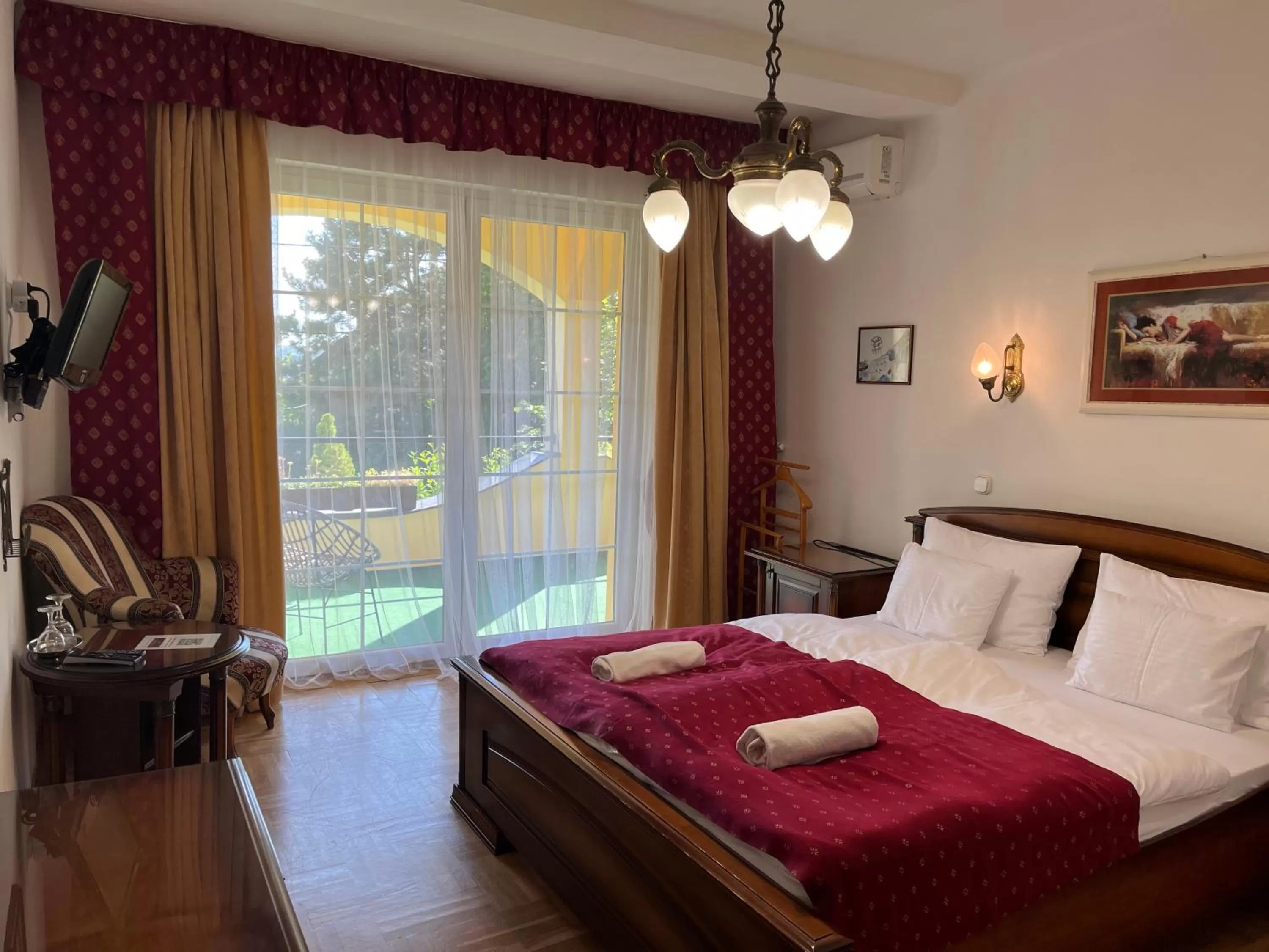 Bed in Villa Panoráma