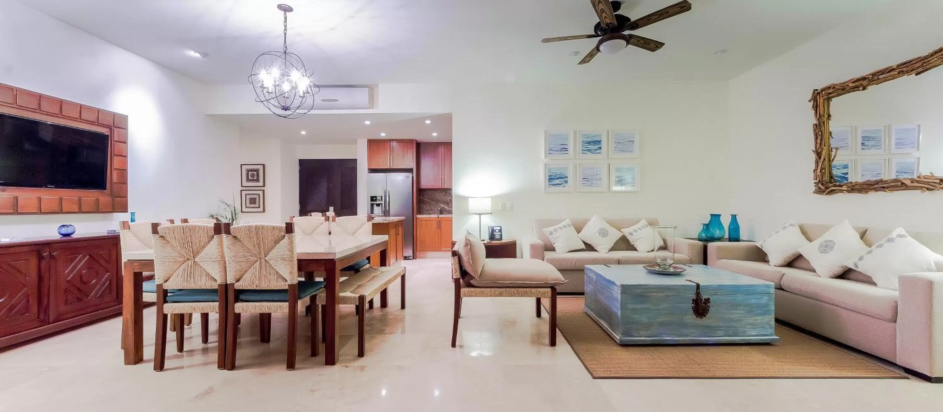 Living room in Grand Matlali Suites & Villas Riviera Nayarit