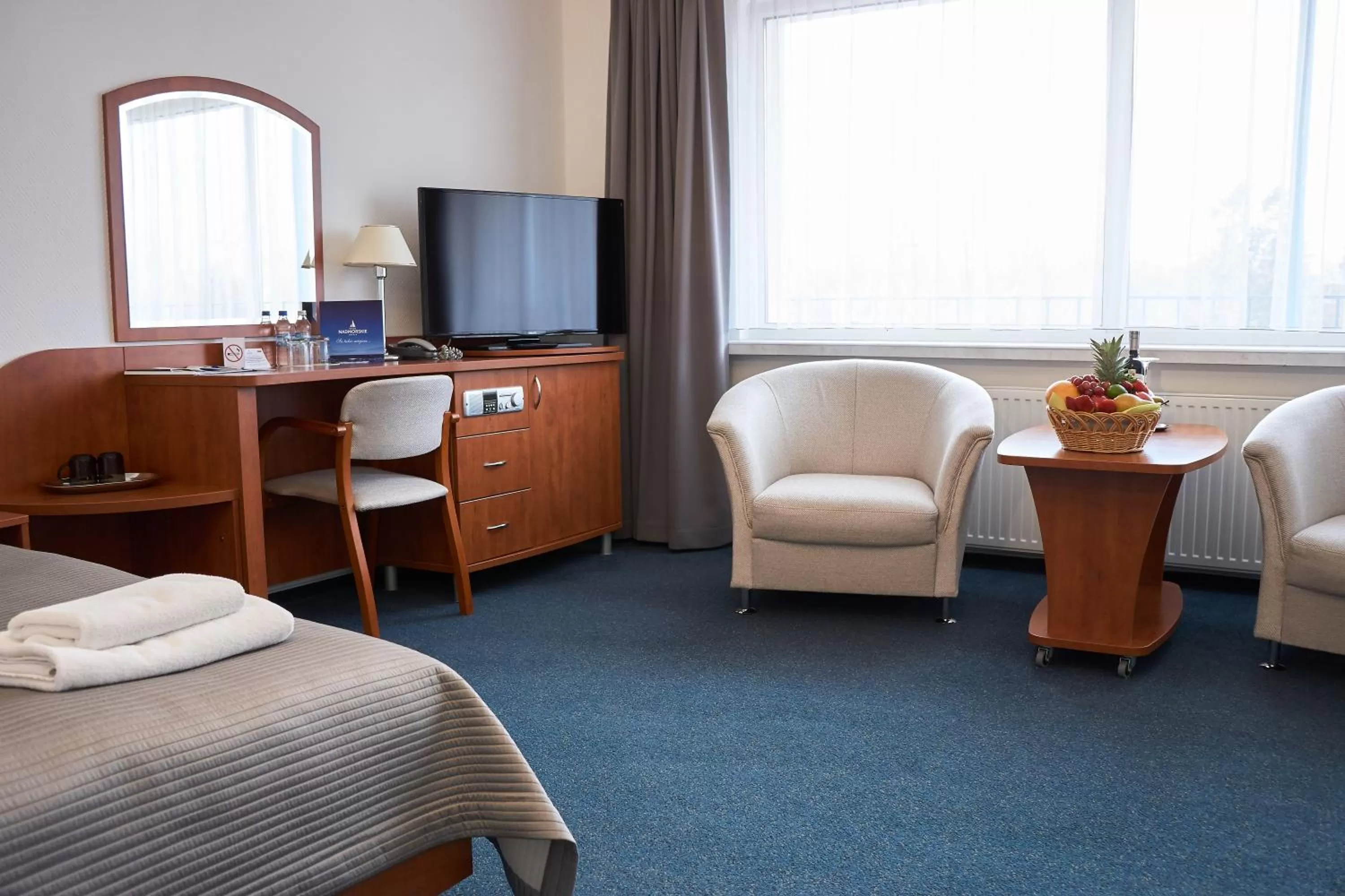 TV and multimedia, Seating Area in Hotel Wellness Medical Spa Unitral