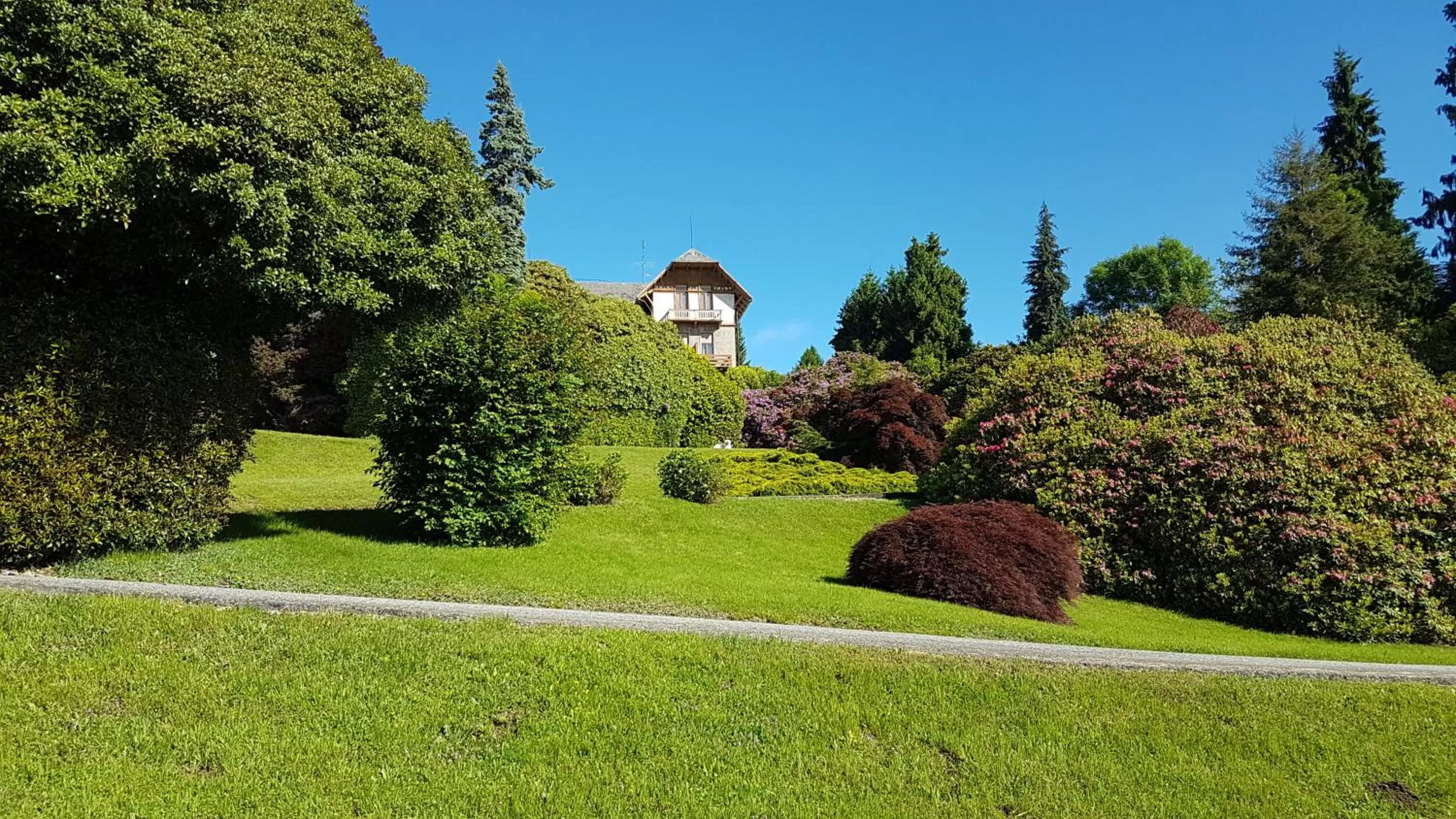 Garden in B&B Villa Tavallini