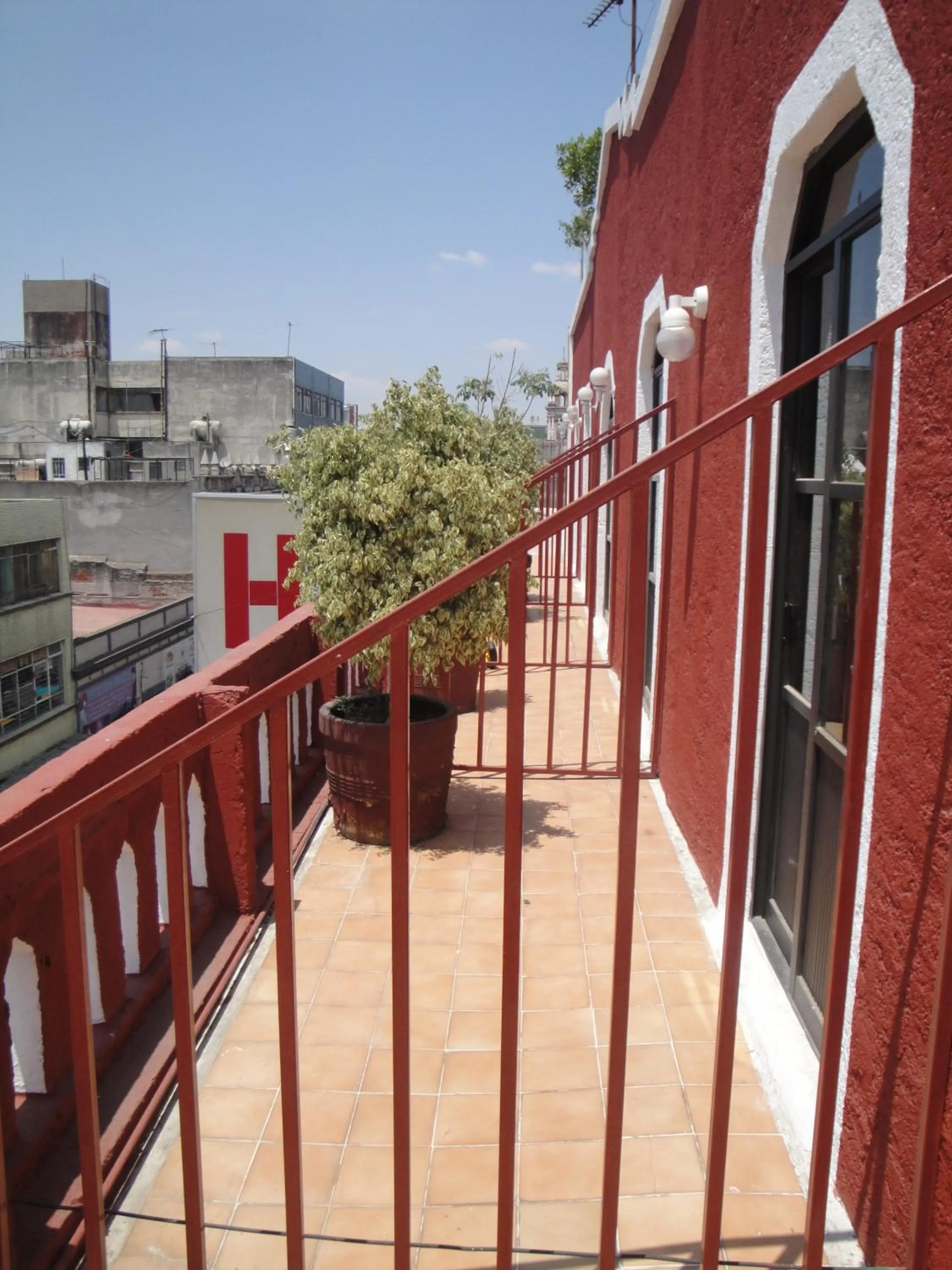 Bird's eye view in Hotel San Angel