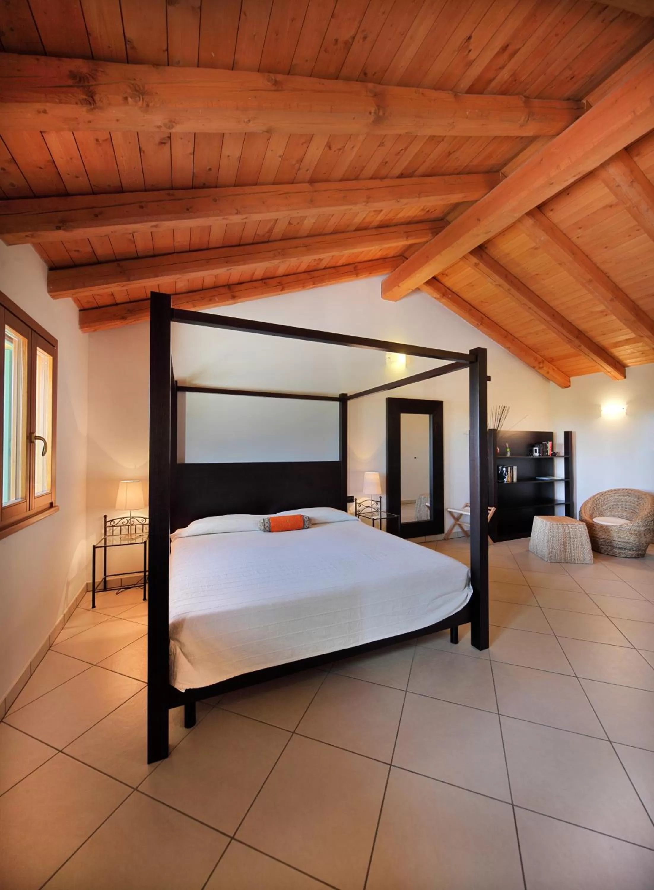 Bed in Tenuta Aganis