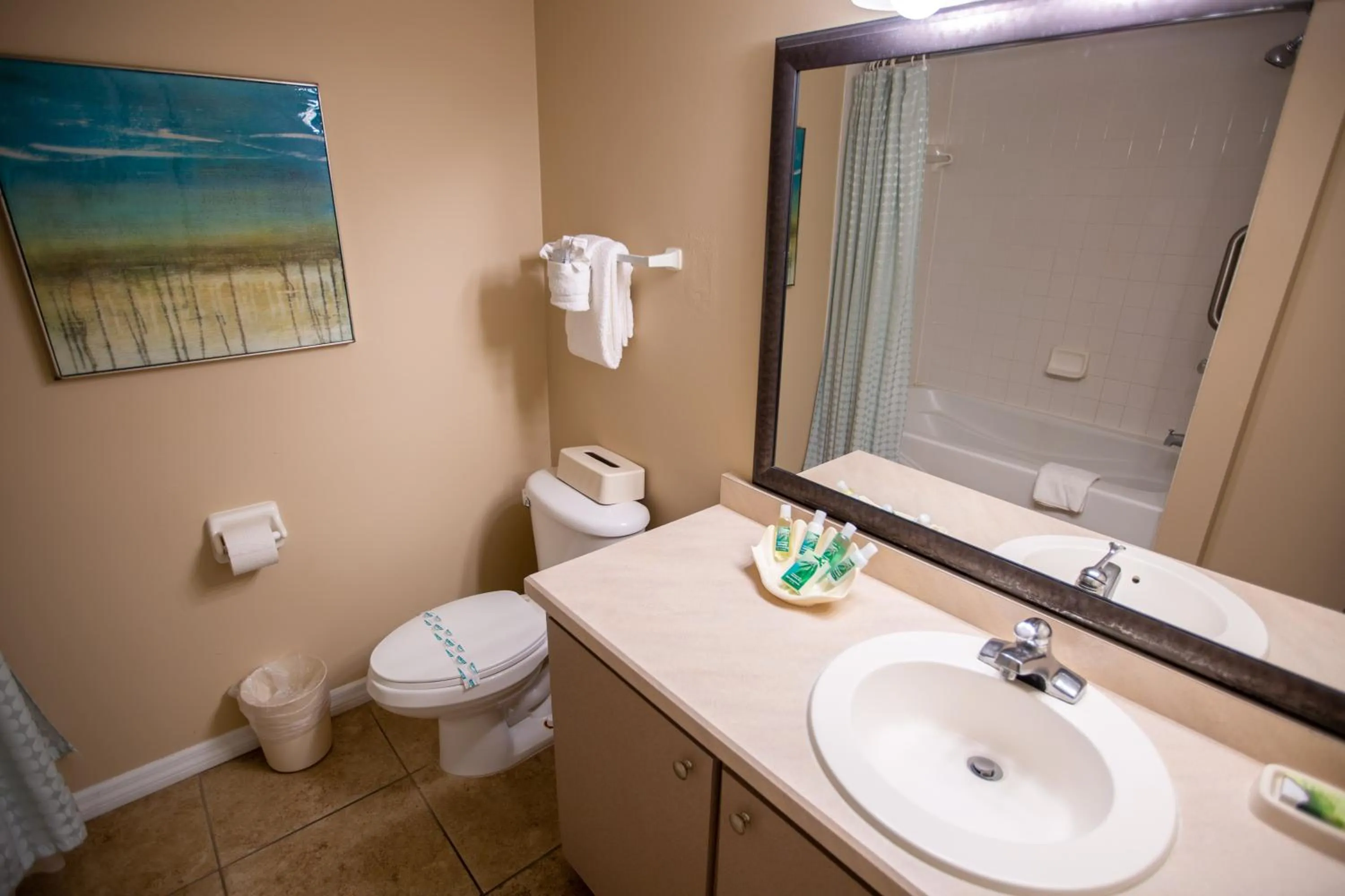 Bathroom in Sea Shells Beach Club