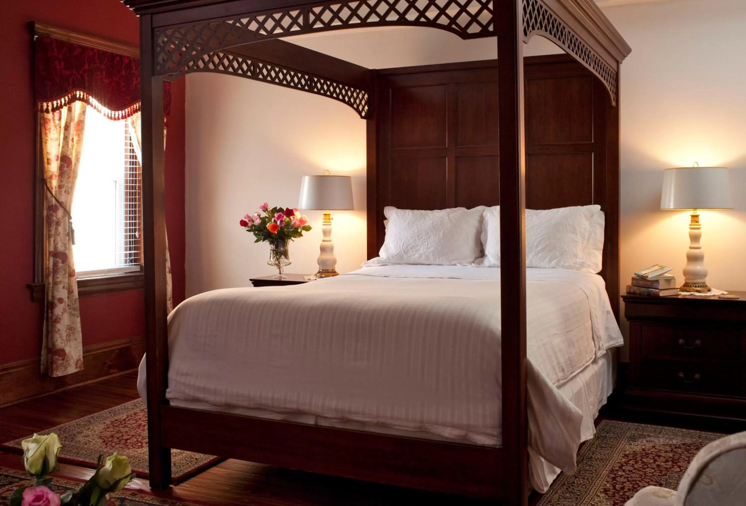 Bed in American Guest House, a Washington DC Bed and Breakfast