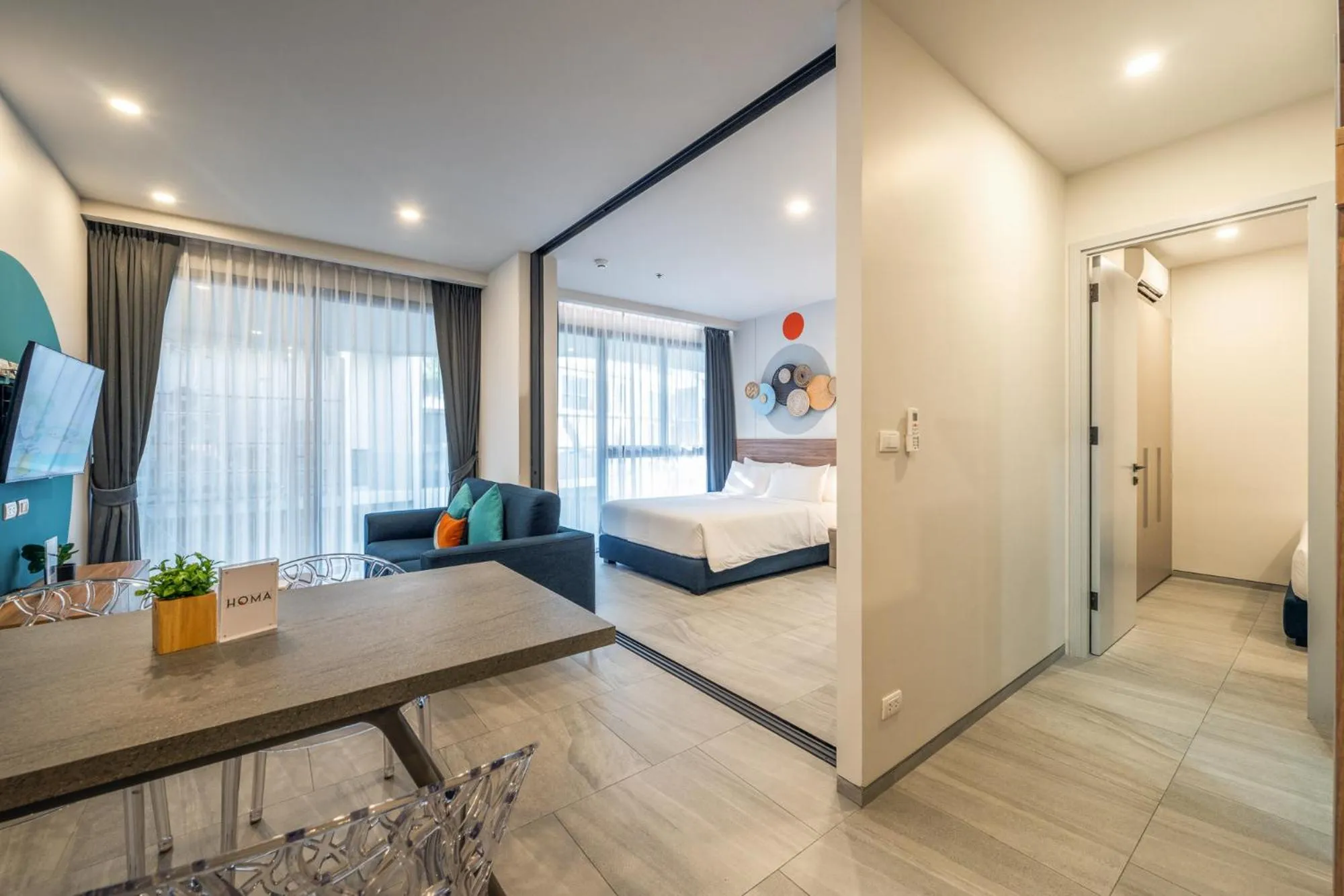 TV and multimedia, Bed in HOMA Phuket Town