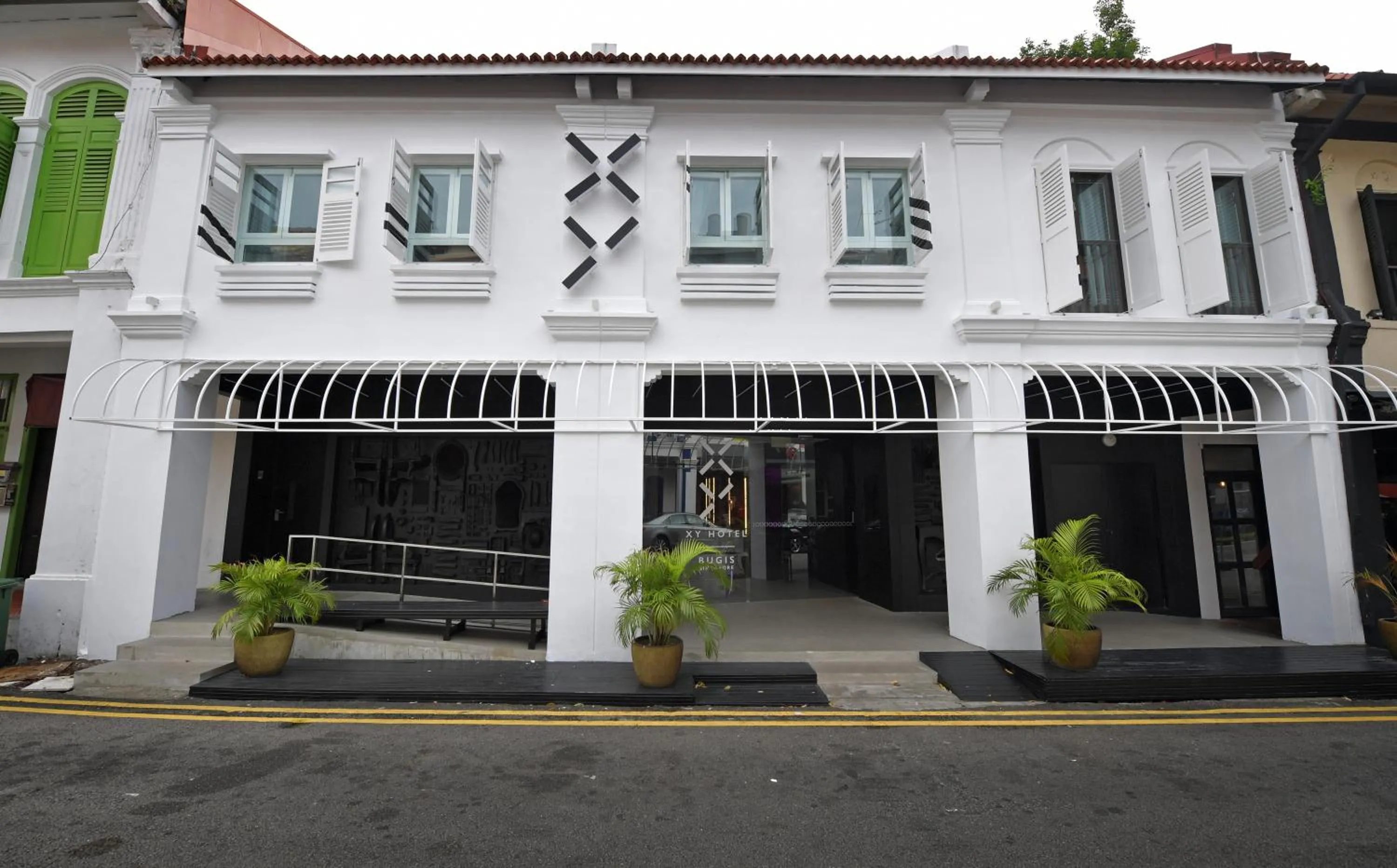 Property building in Hi Hotel