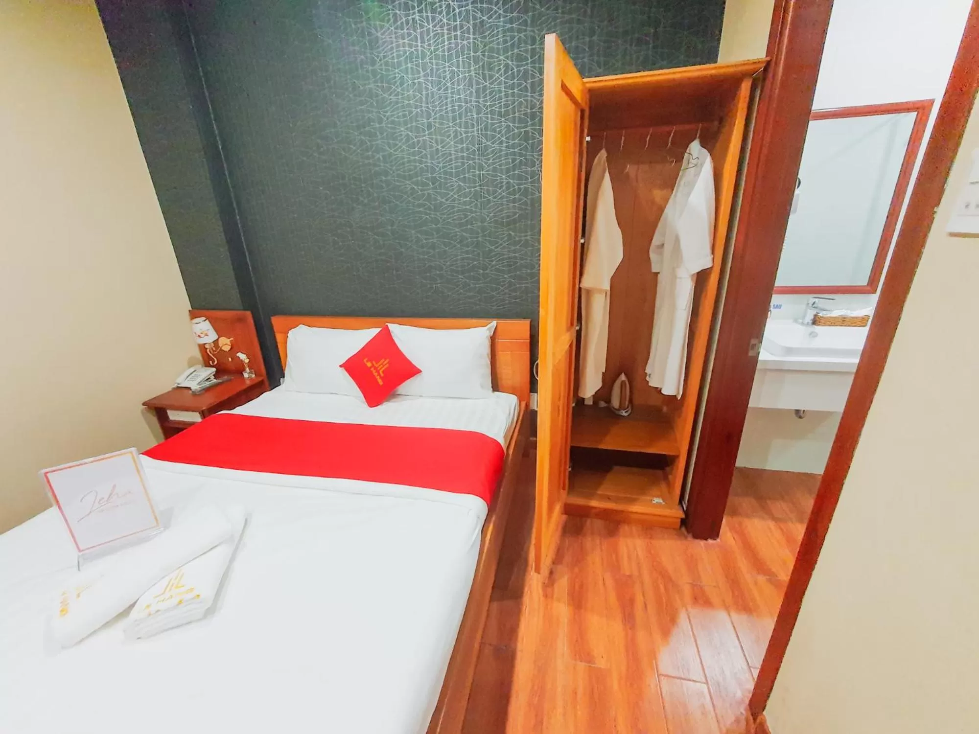 furniture, Bed in LEHA Saigon Hotel Airport