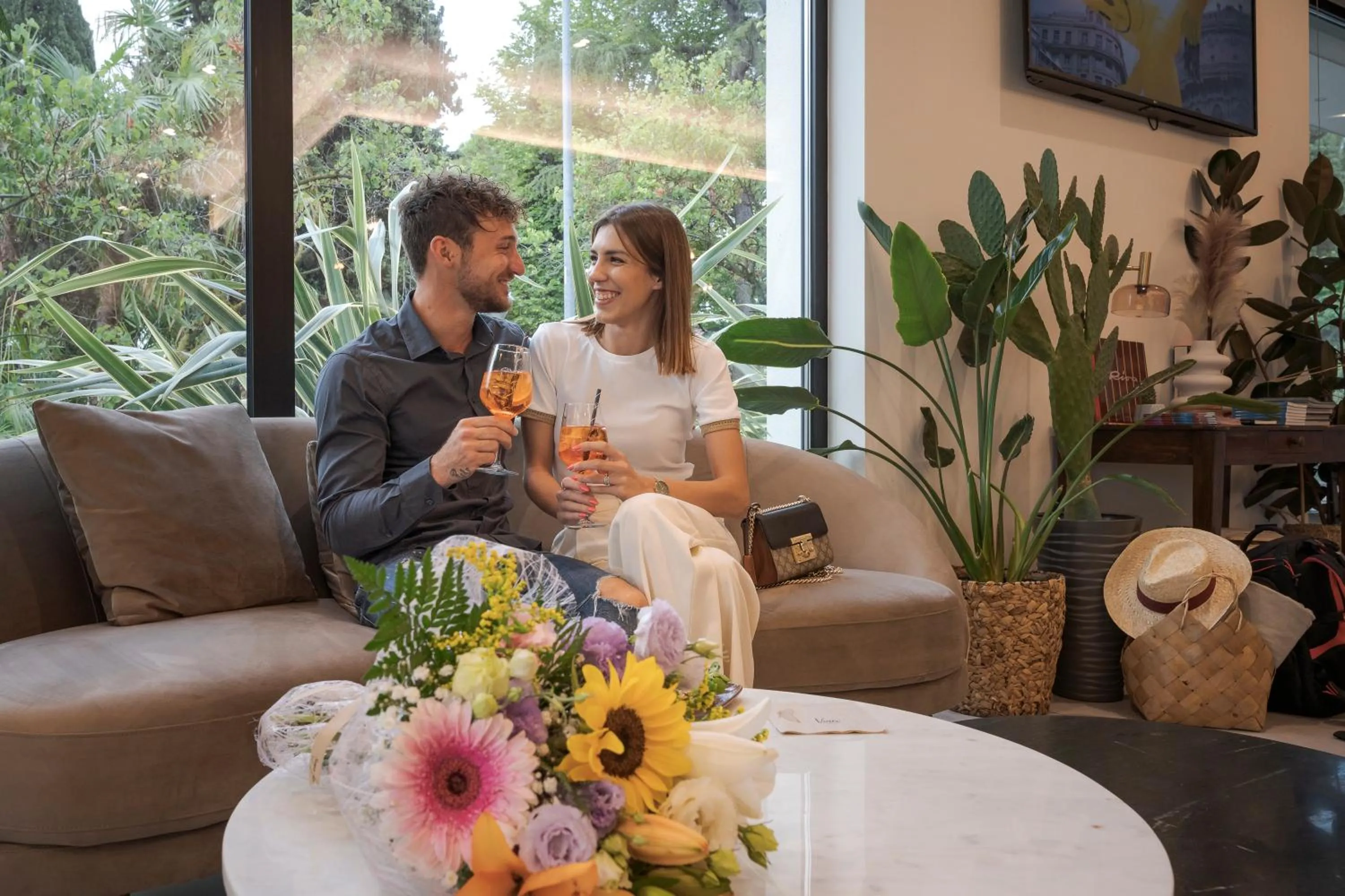 Living room in Hotel Vinci