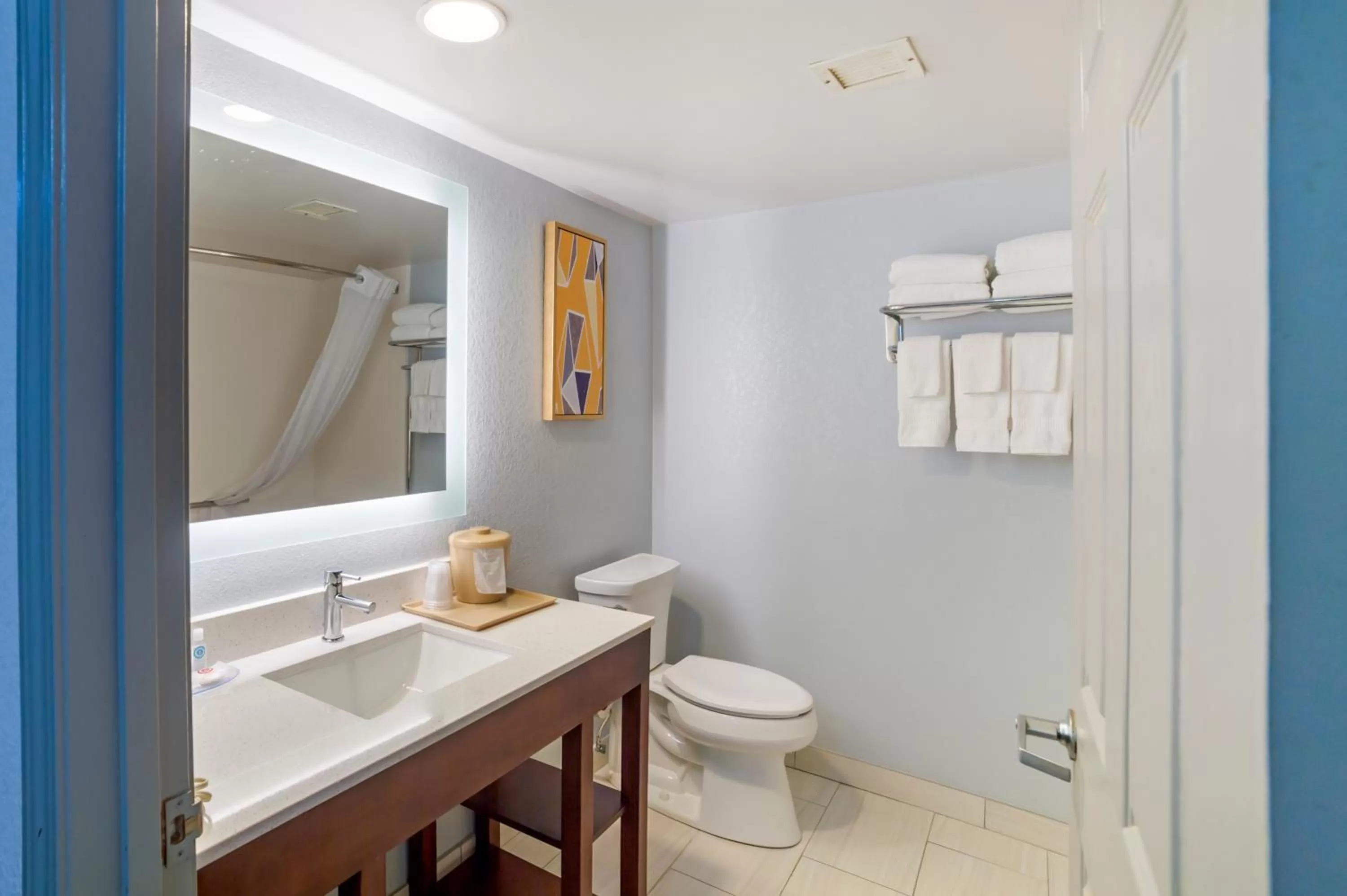 Bathroom in Comfort Inn Asheville Airport