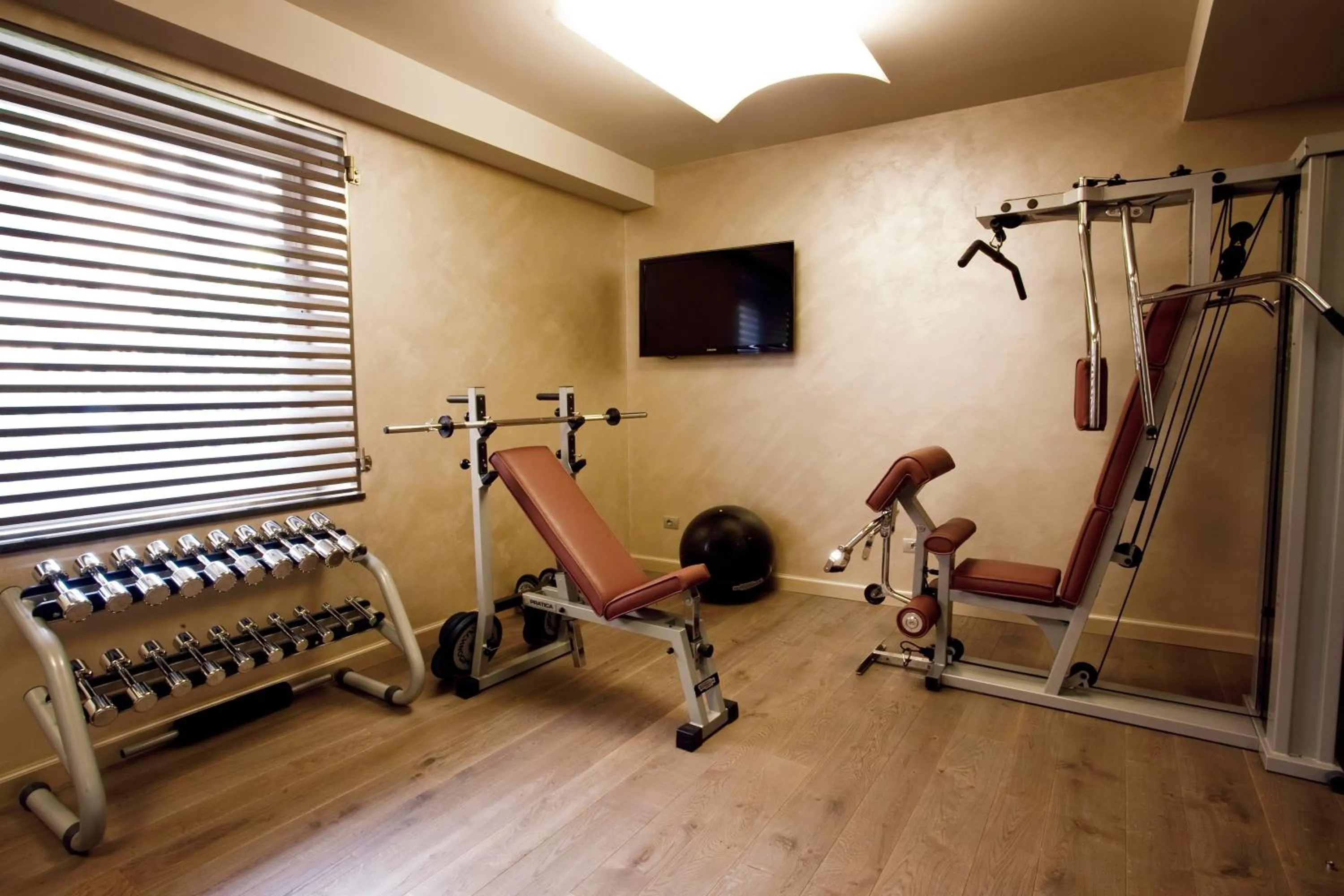 Fitness centre/facilities in Hotel Dei Fiori Restaurant - Meeting & Spa