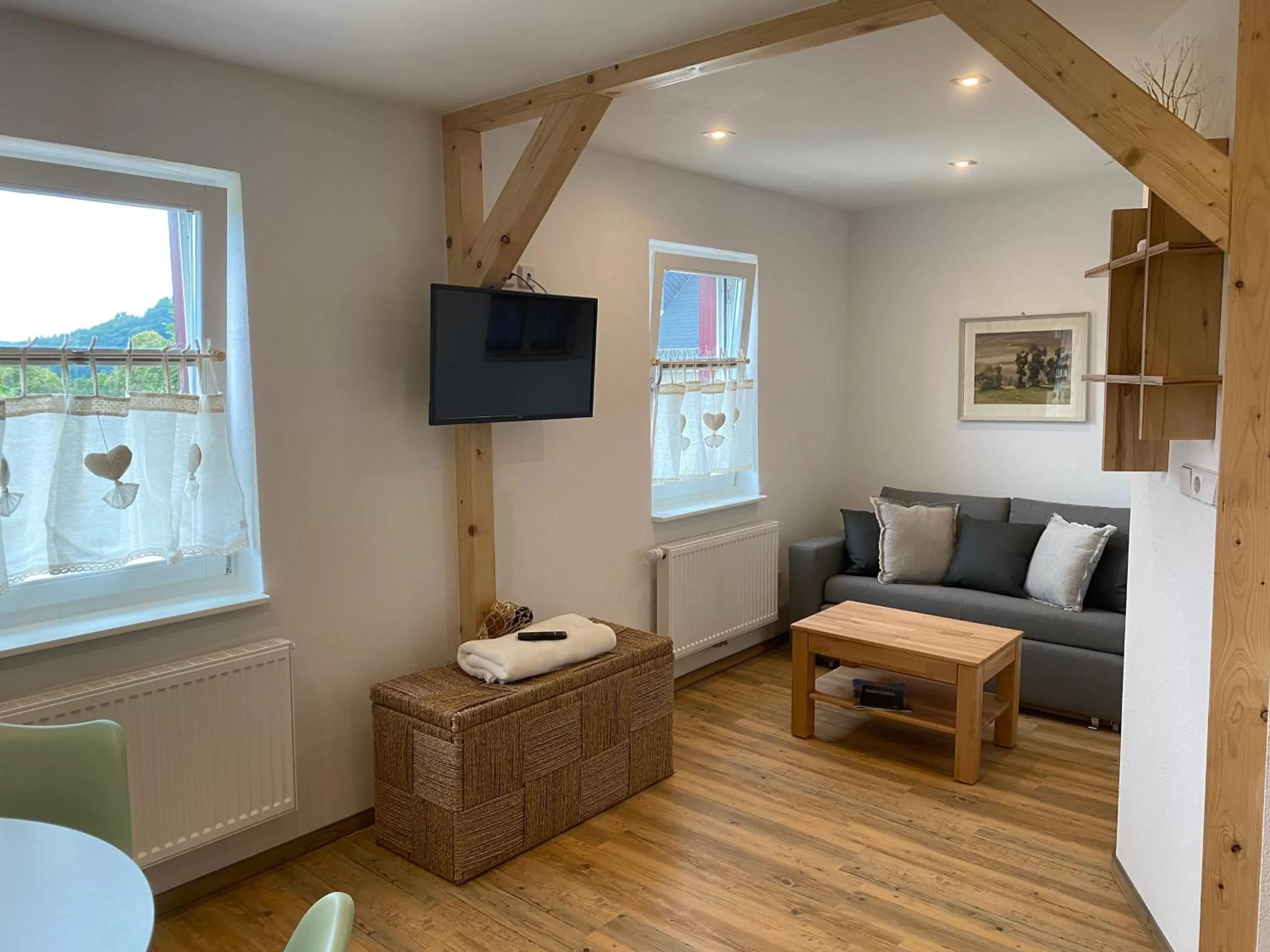 TV/Entertainment Center in Panoramahotel Lilienstein