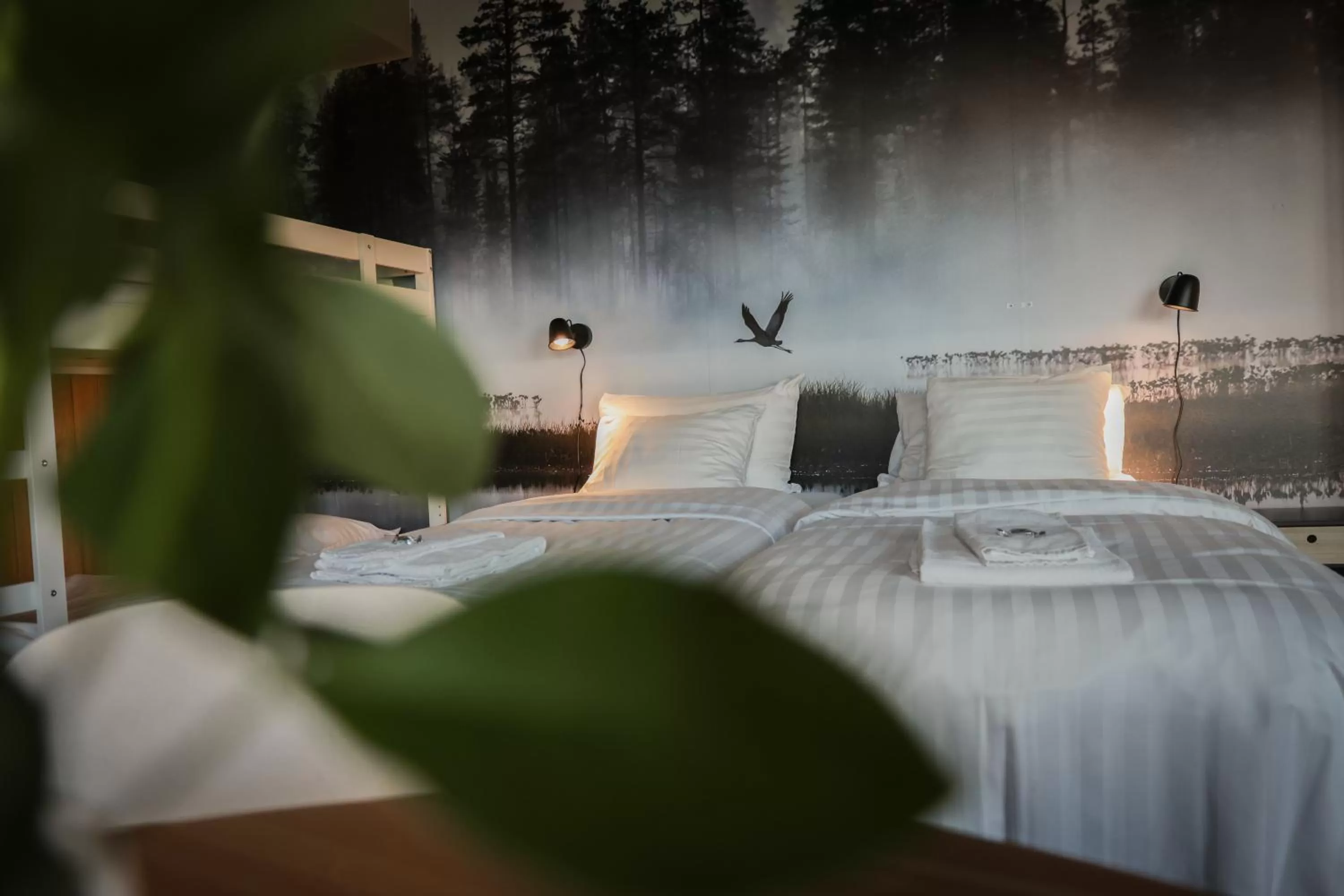 Bed in Park Hotel Liminka