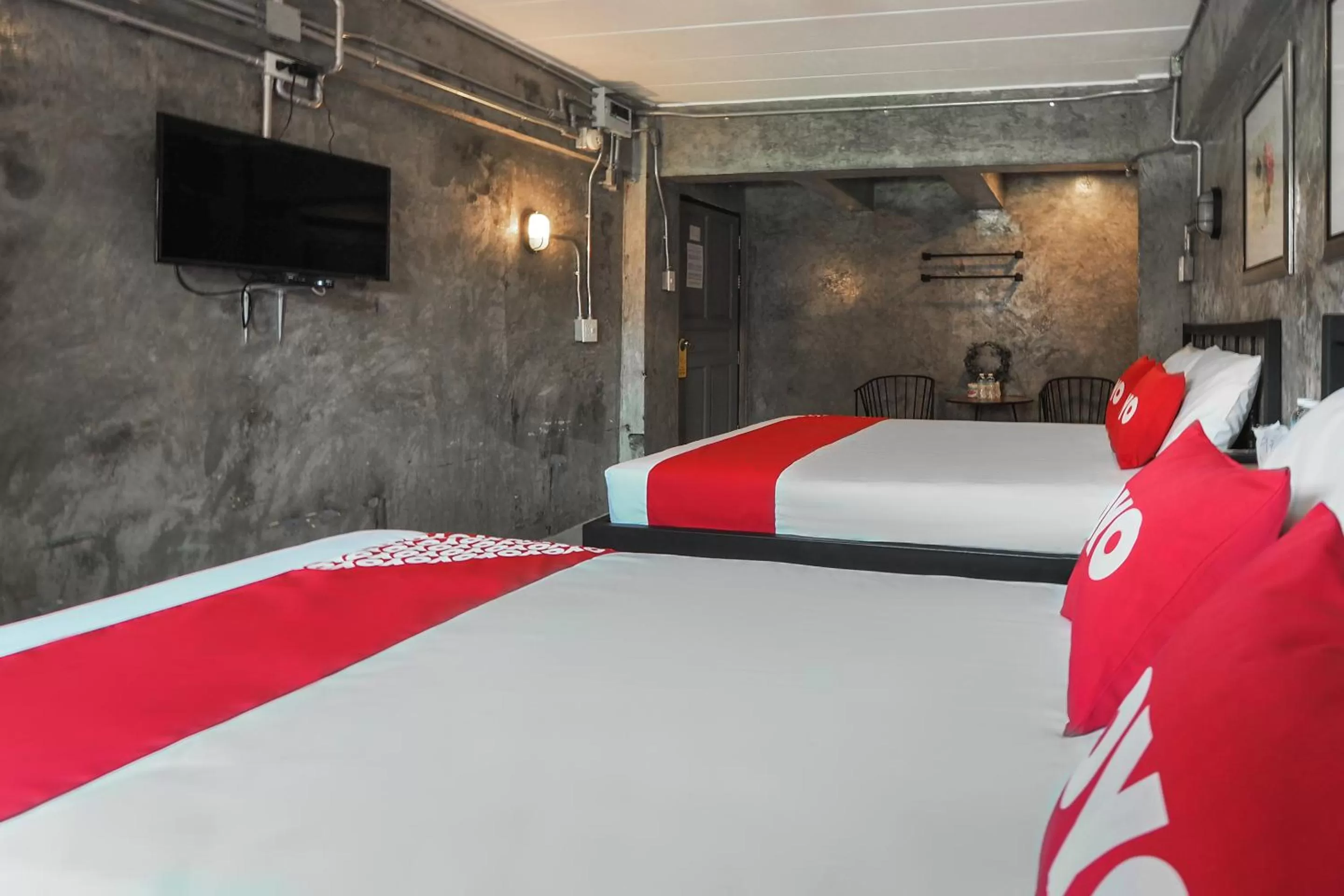 Bedroom in Super OYO 75332 Vm1 Hostel