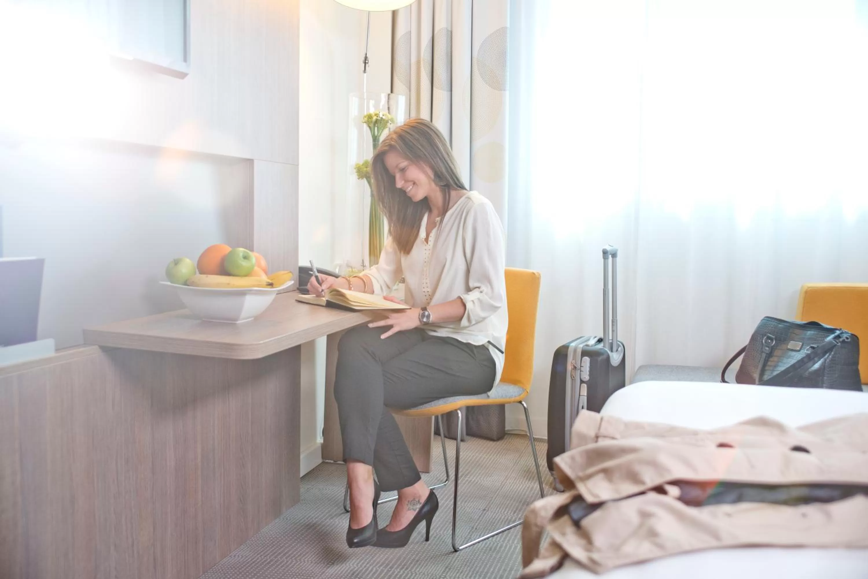 Bed in Novotel Lodz Centrum