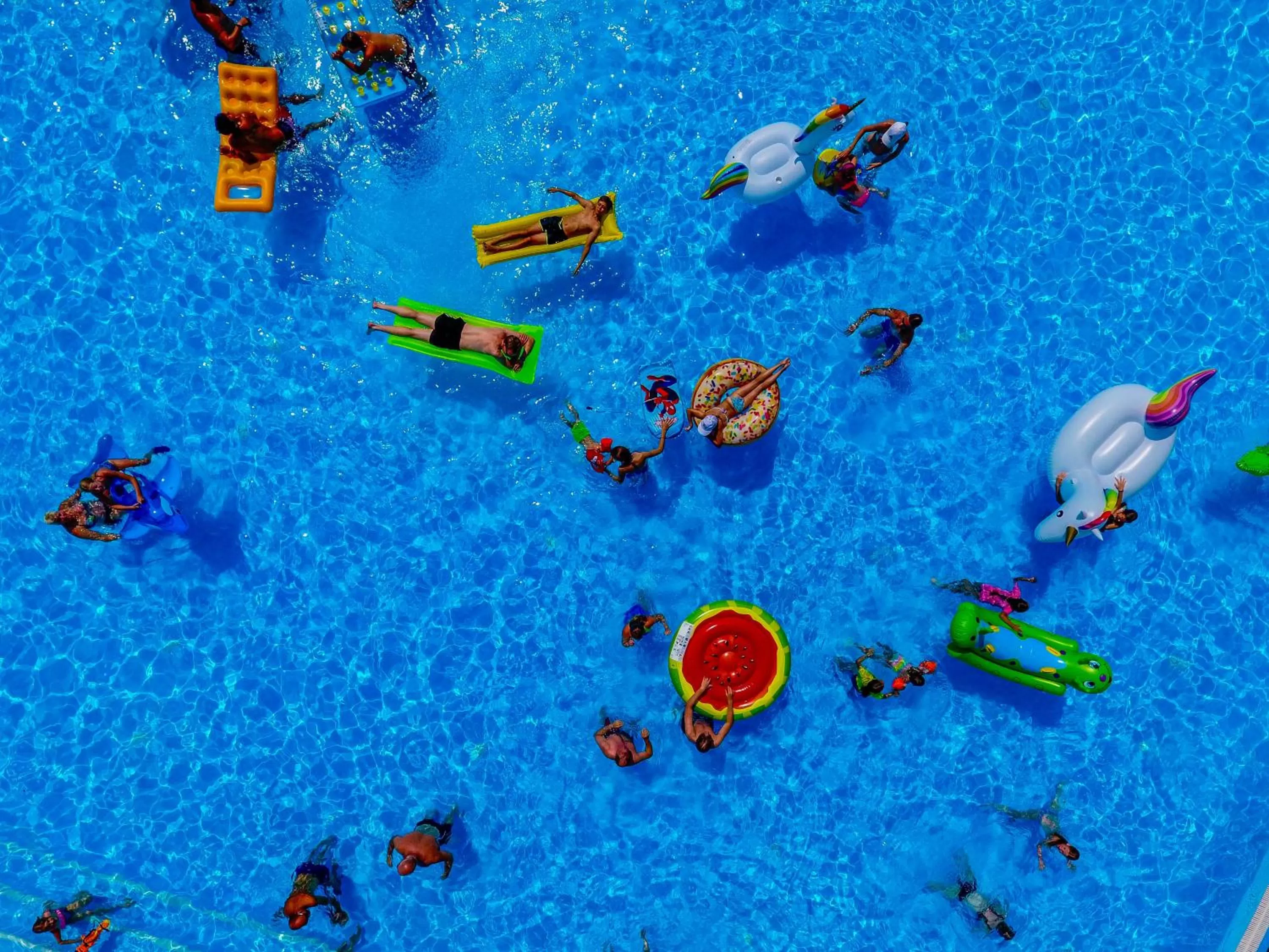 People in Belvedere Village