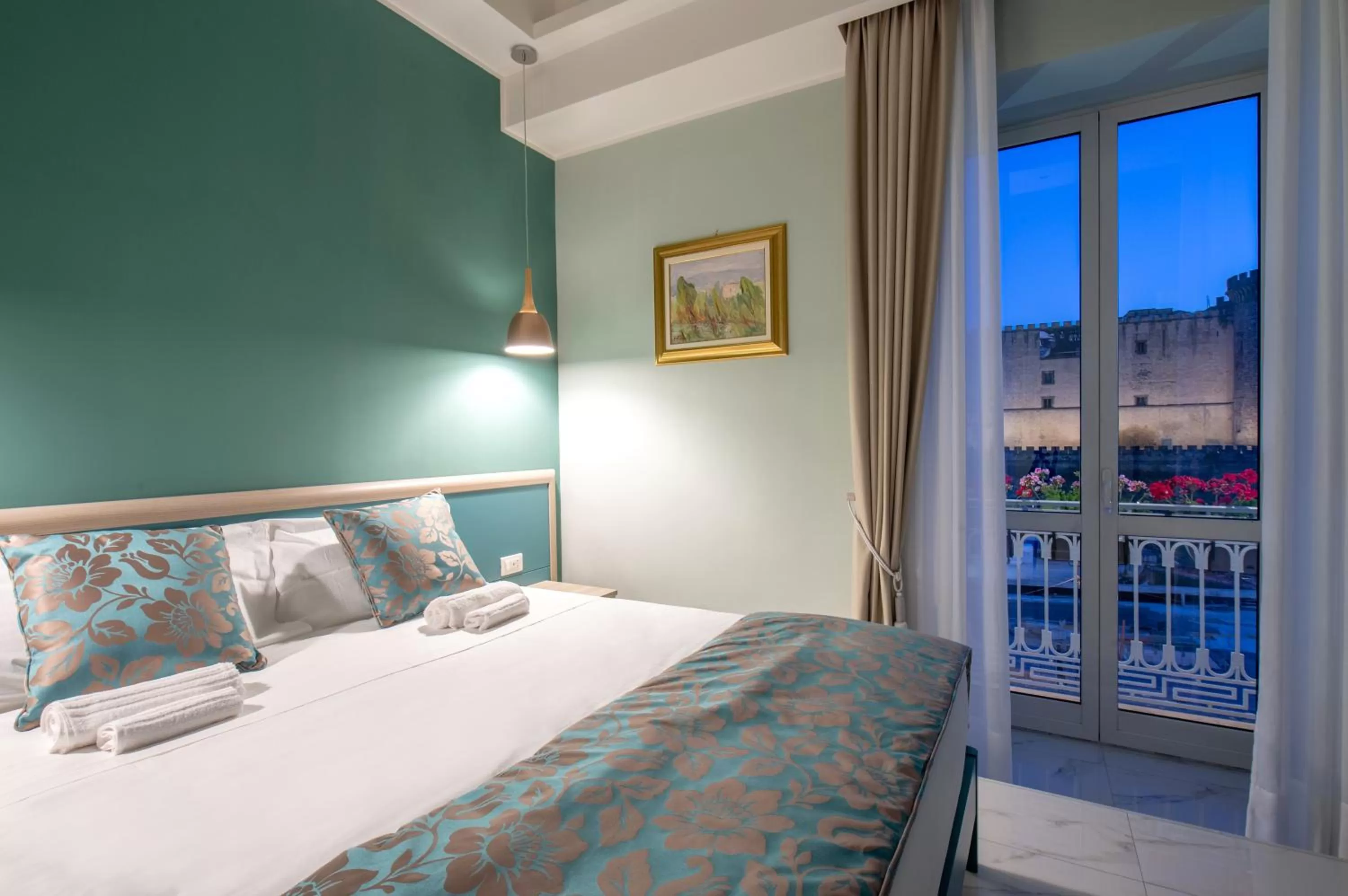 Balcony/Terrace, Bed in MAIN - Municipio