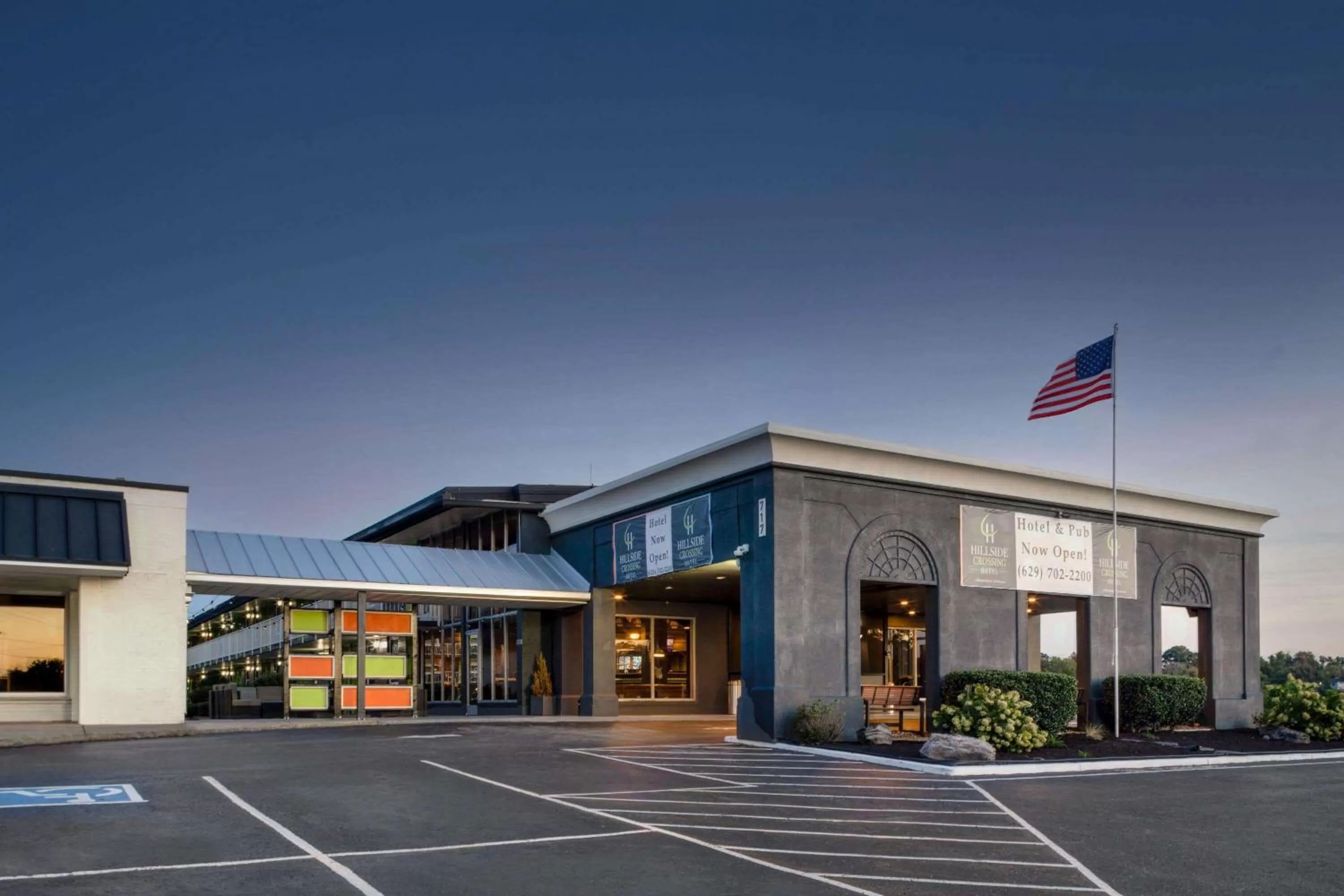 Property building in Hillside Crossing Nashville a Ramada by Wyndham