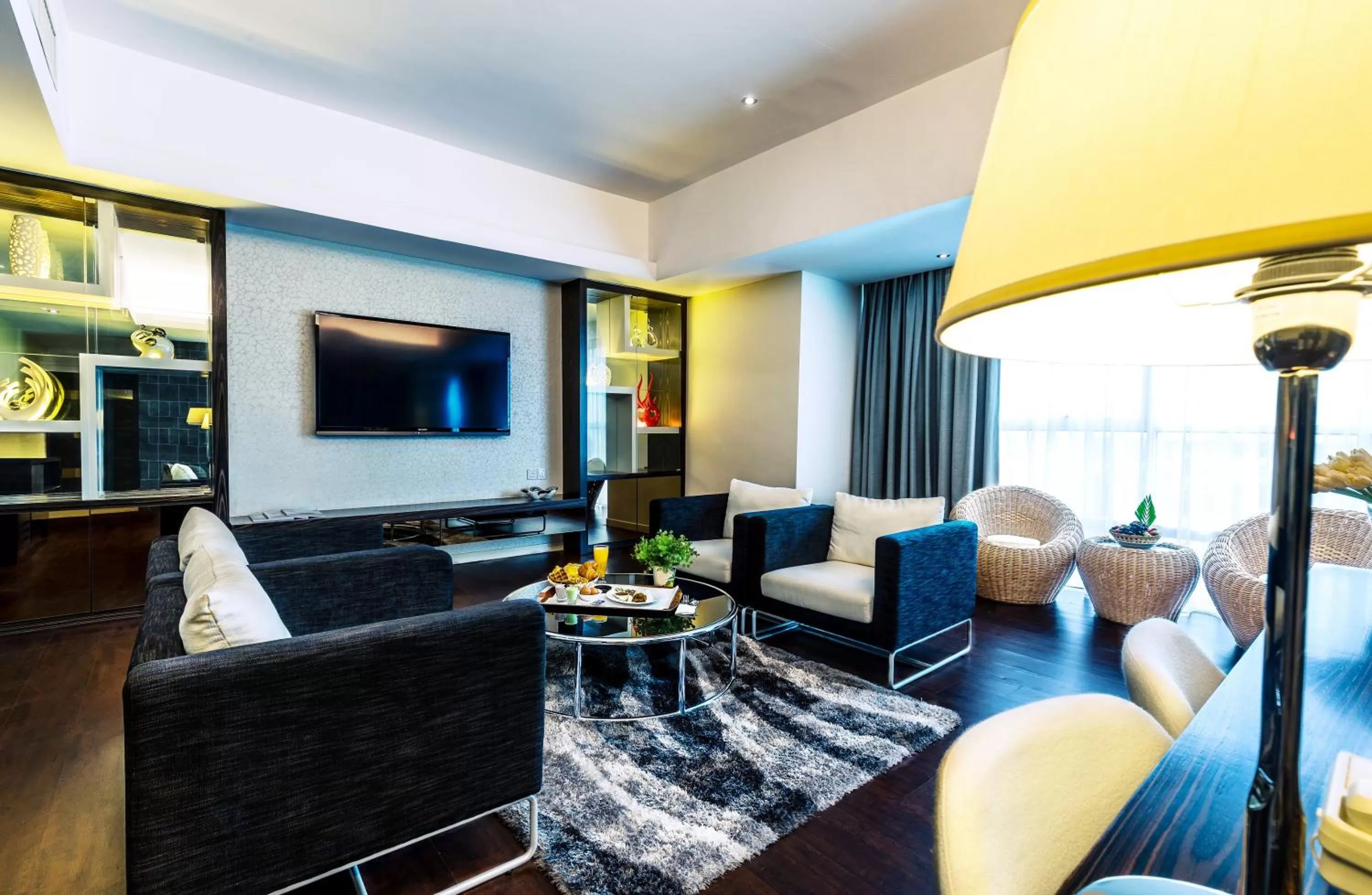 Living room in Ixora Hotel Penang