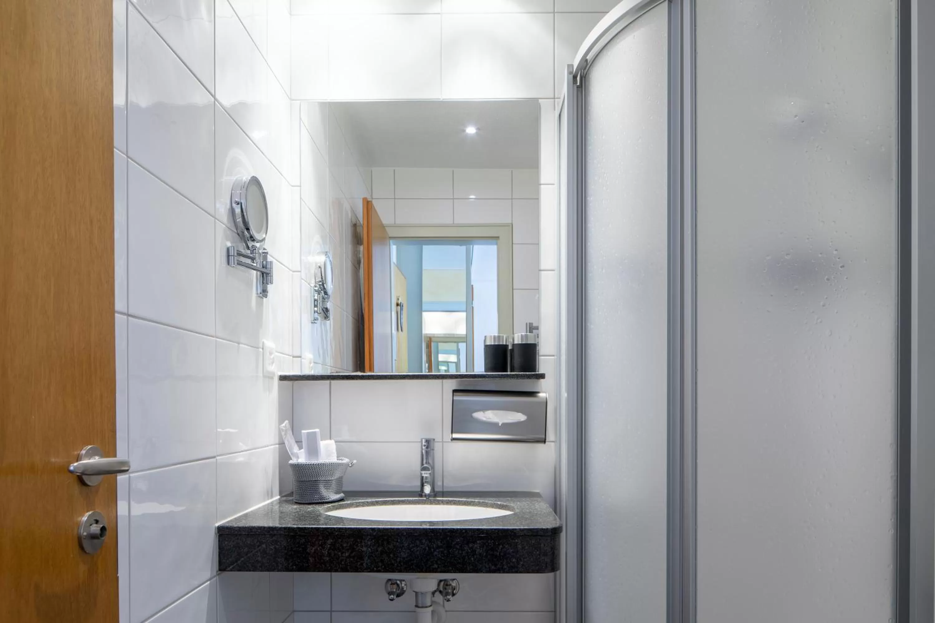 Bathroom in Cristallo Arosa Hotel