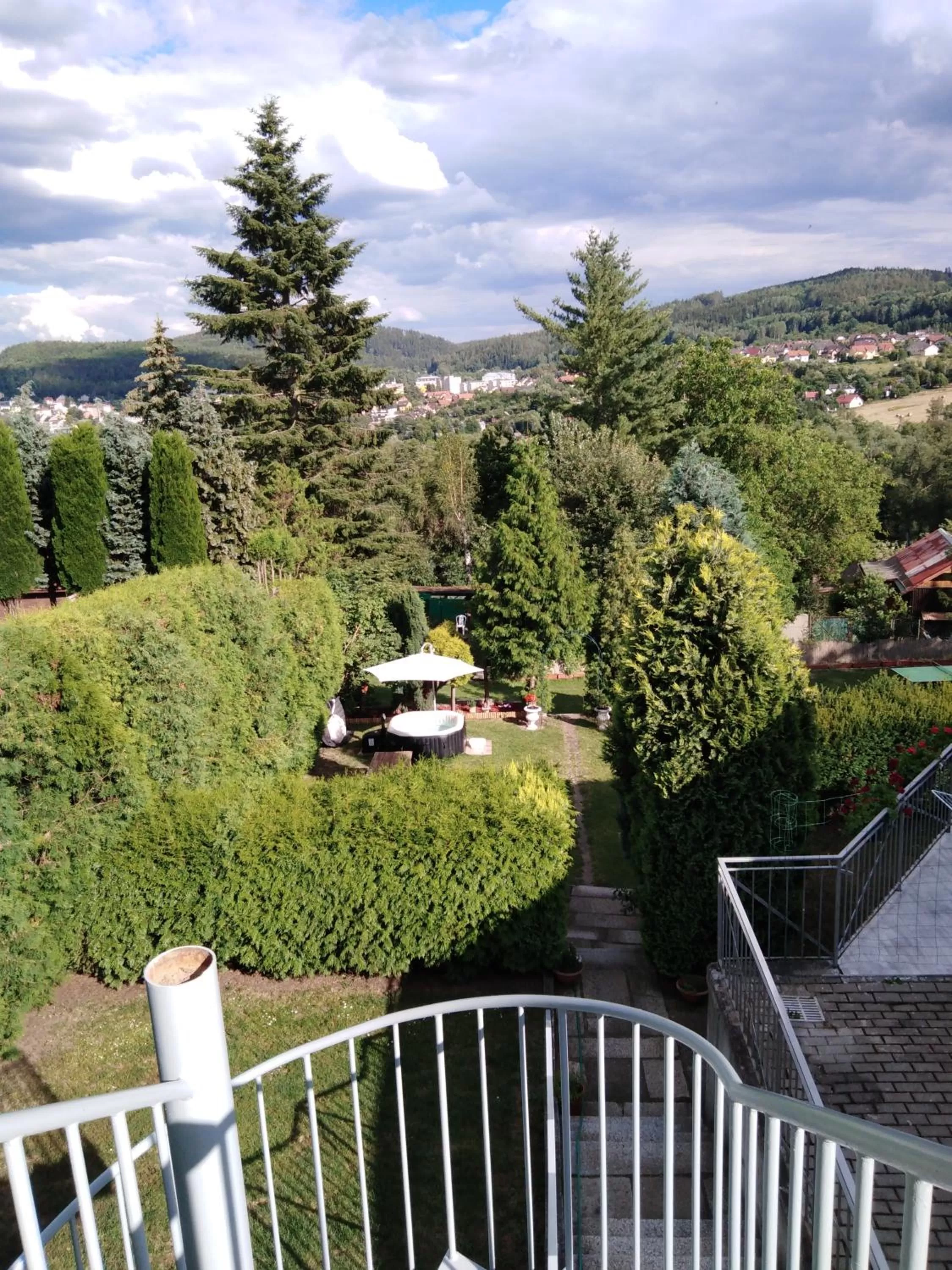 Natural landscape in Pension Lukas