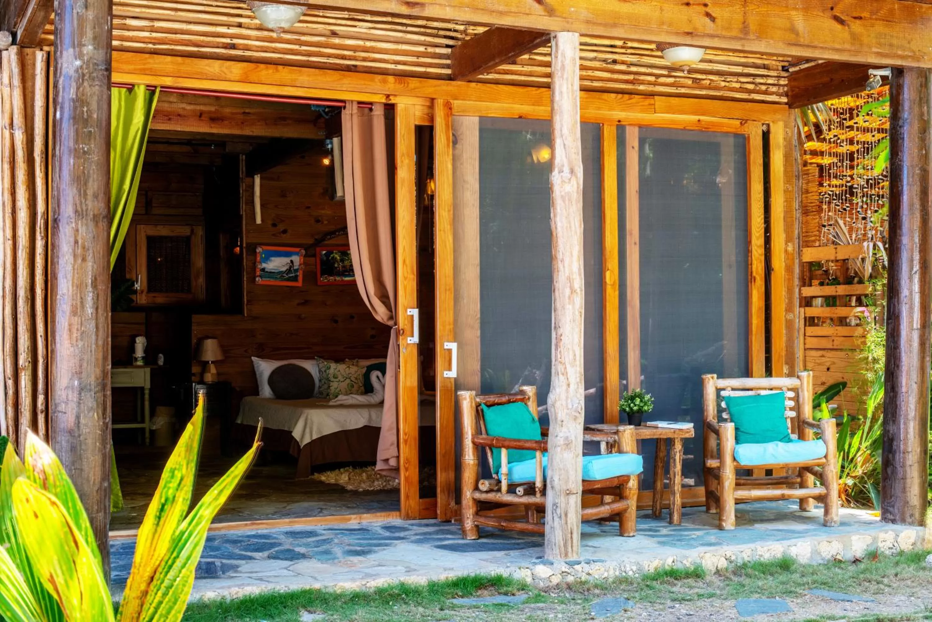 Patio in Cabarete Maravilla Eco Lodge Boutique Beach Surf Encuentro, Kite, by AA Crypto Group