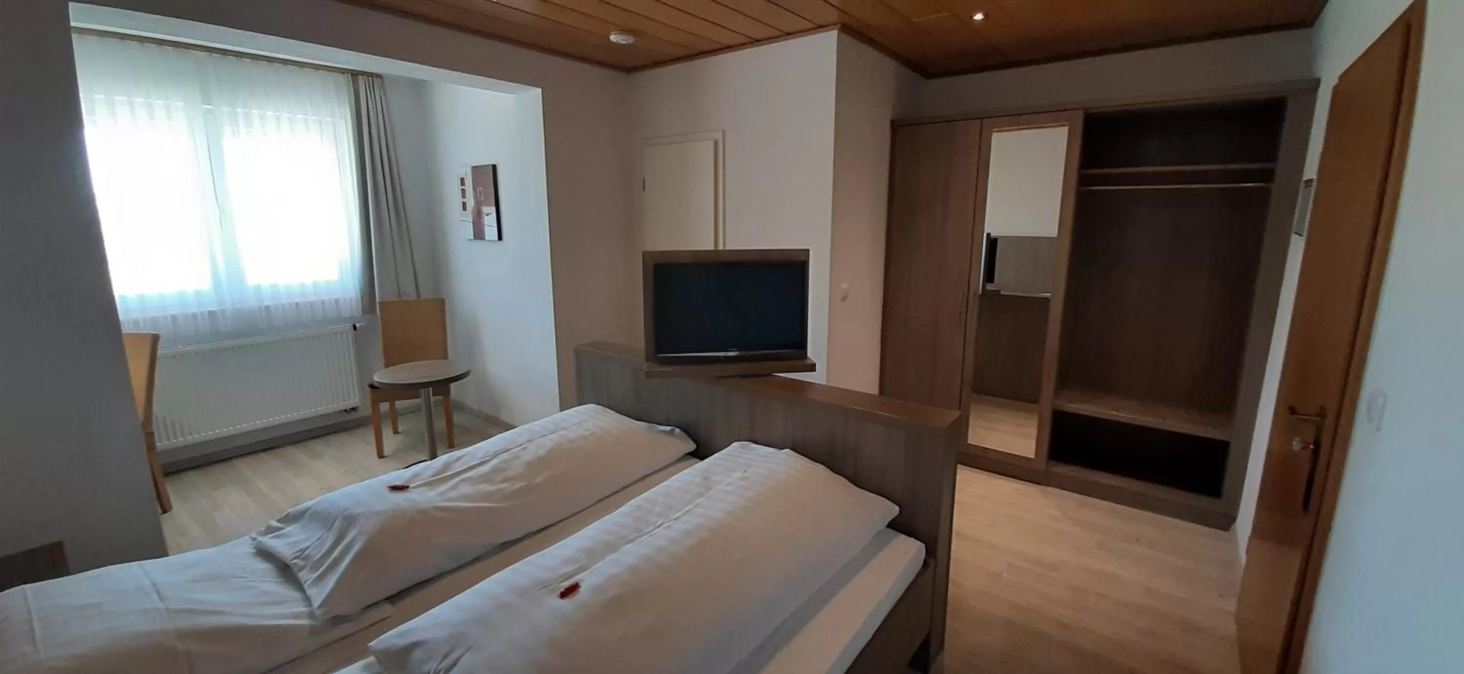 Bed in Landgasthof Zur scharfen Ecke