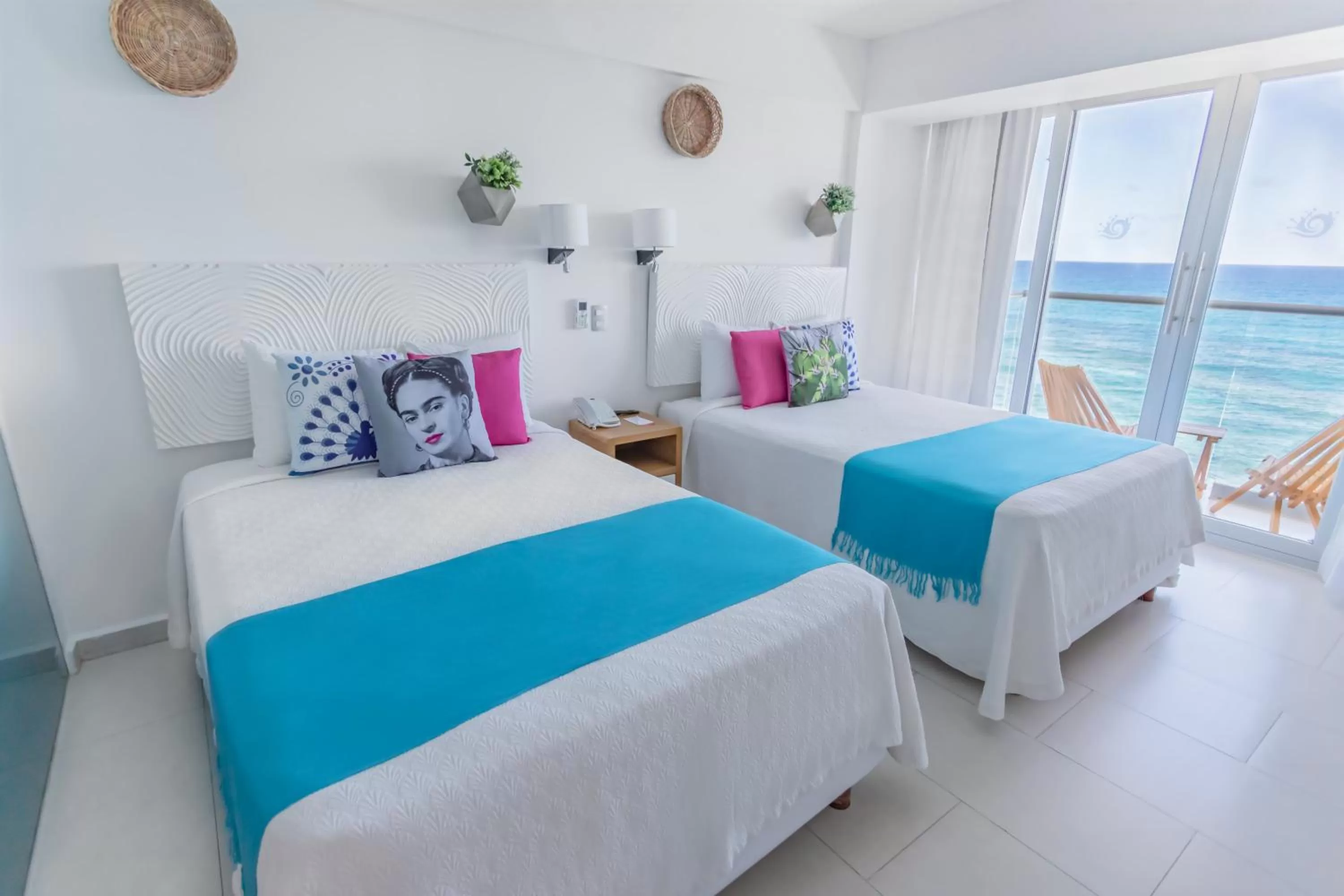 Bed in Mia Reef Isla Mujeres - All Inclusive Resort