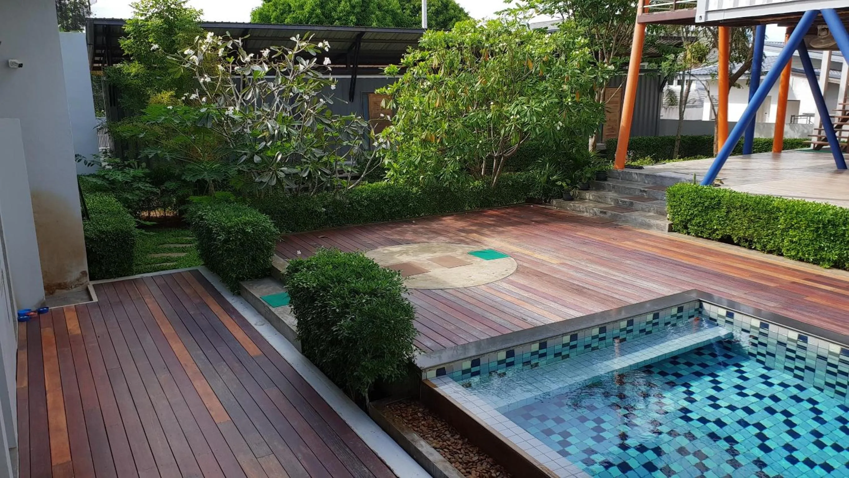 Pool view in Us Hostel Samui