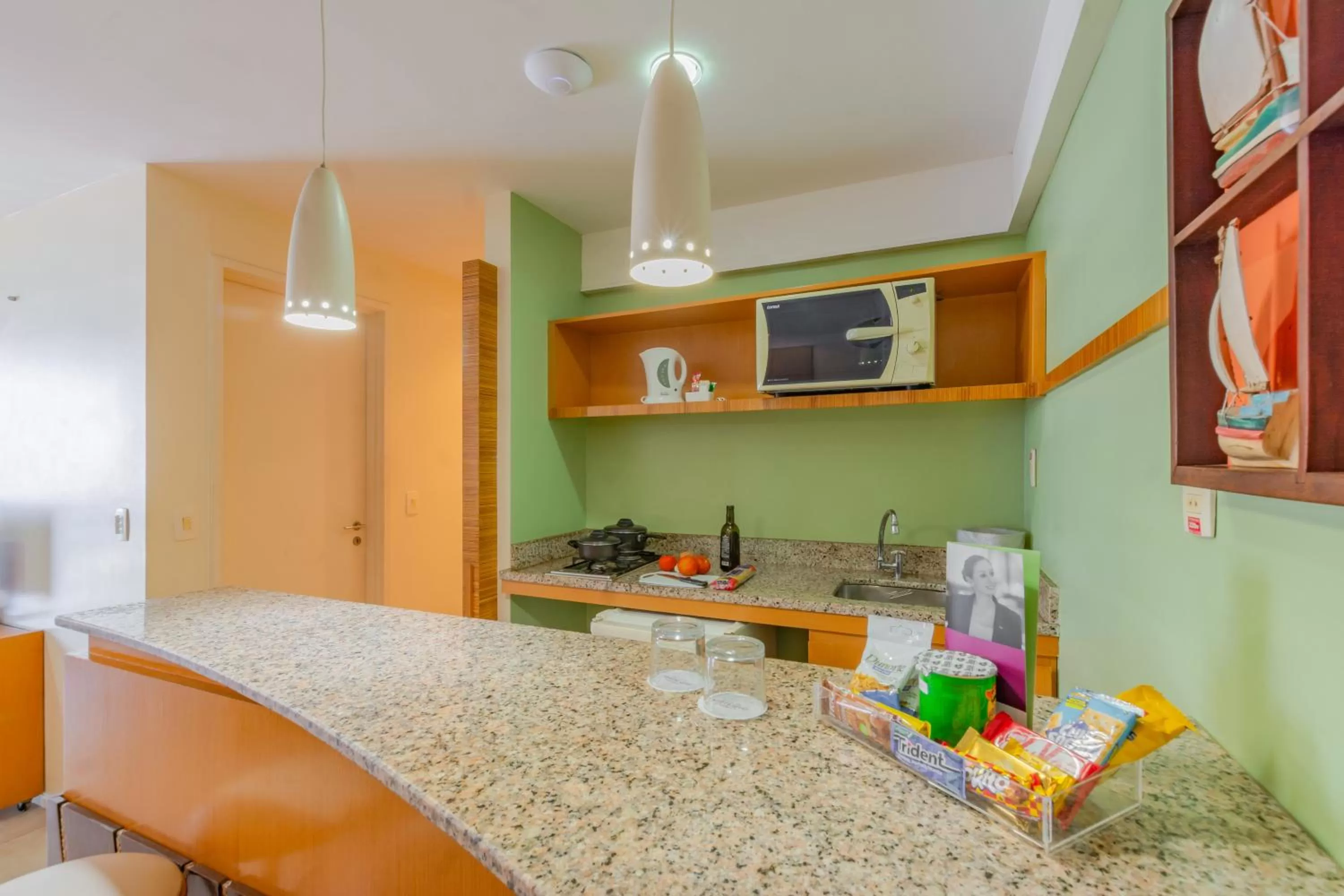 Kitchen or kitchenette in Mercure Fortaleza Meireles