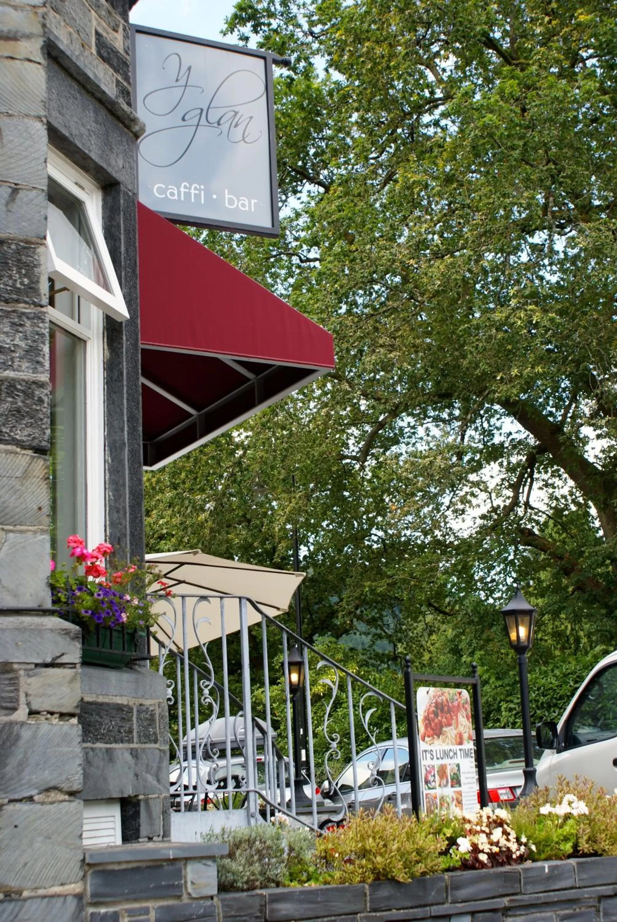 Decorative detail in Glan Aber Hotel