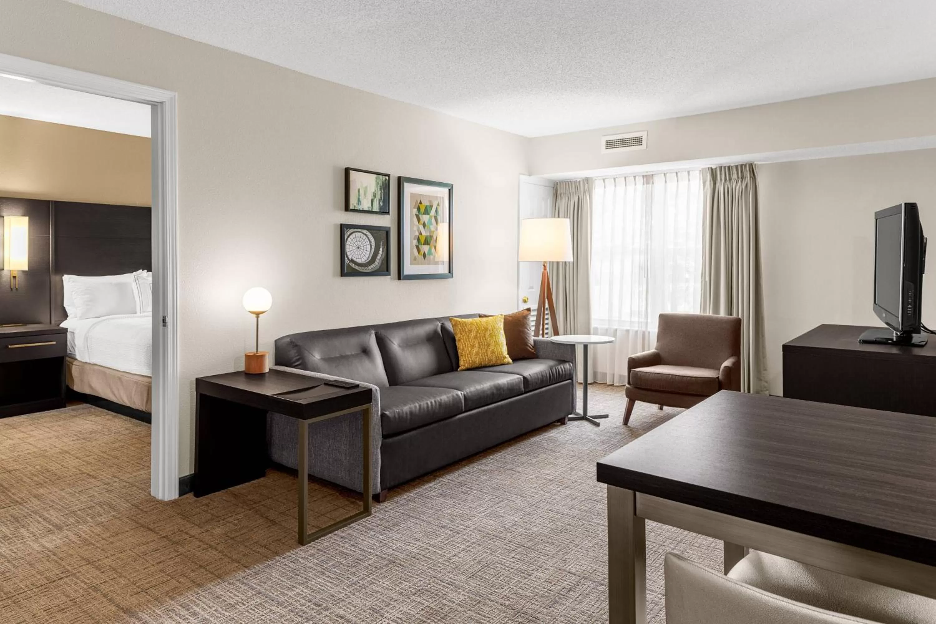 Living room in Residence Inn Atlanta Norcross/Peachtree Corners