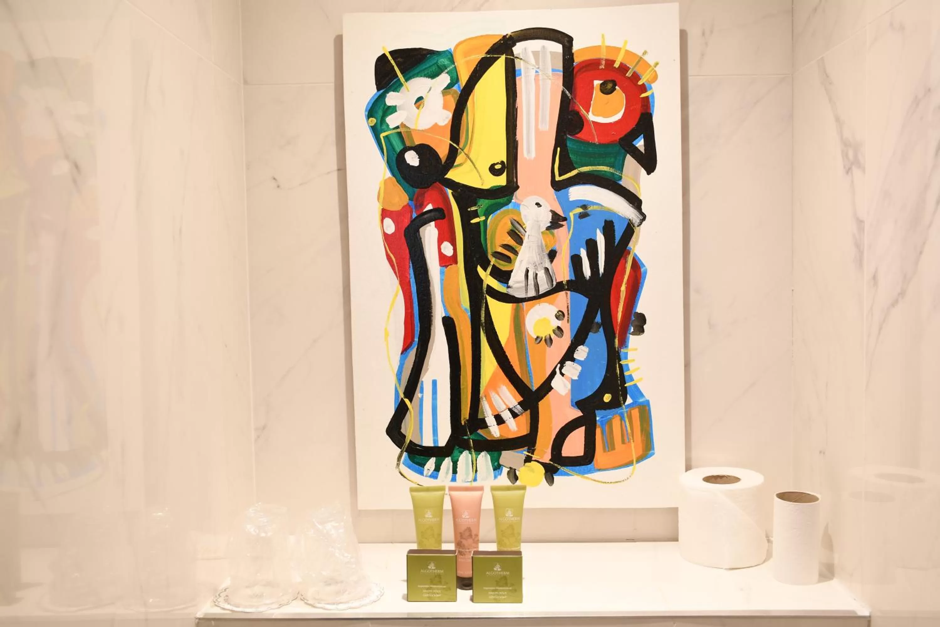 Decorative detail in Hotel Aida Opera