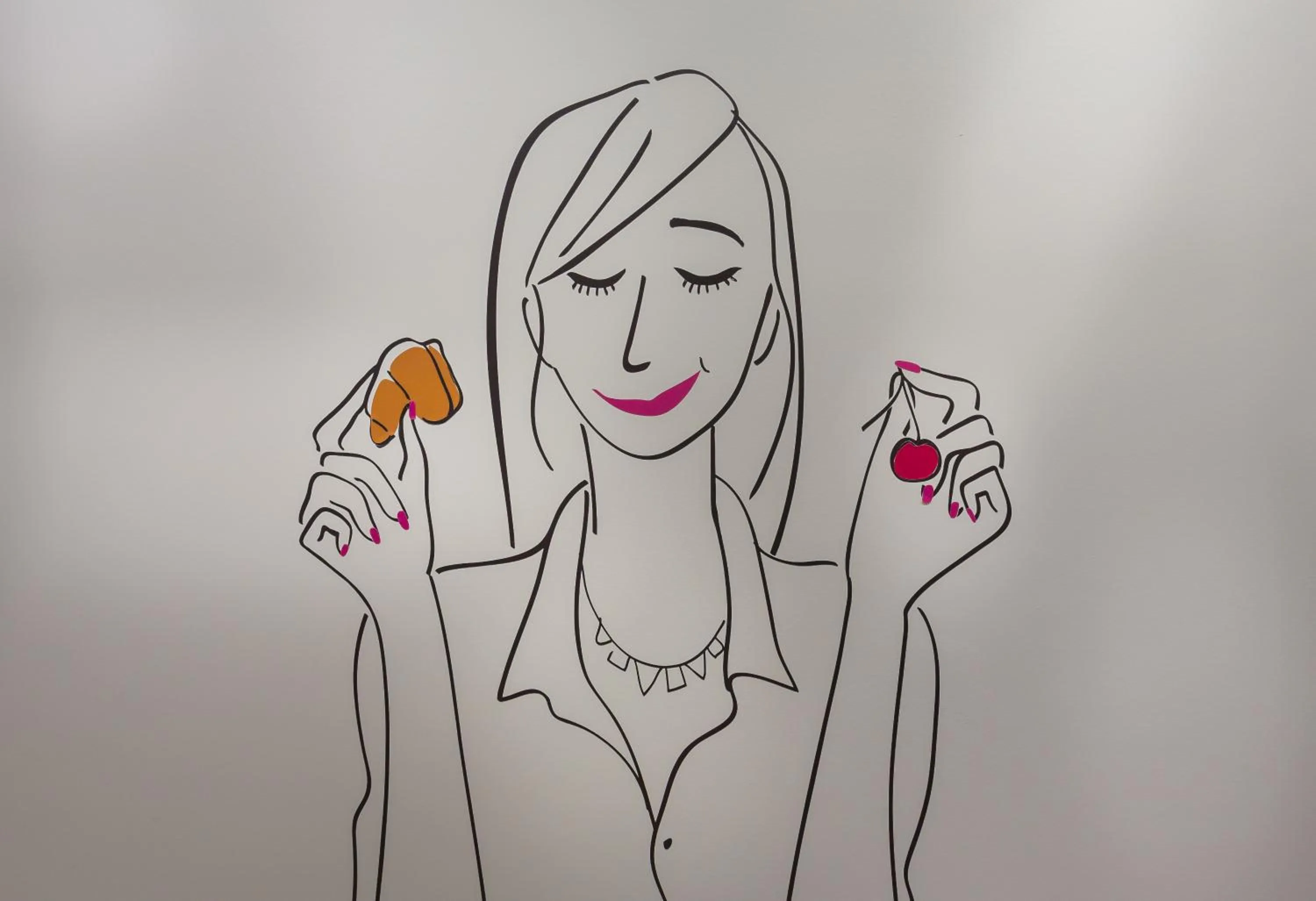 Decorative detail in Hôtel La Parizienne - Proche Montparnasse