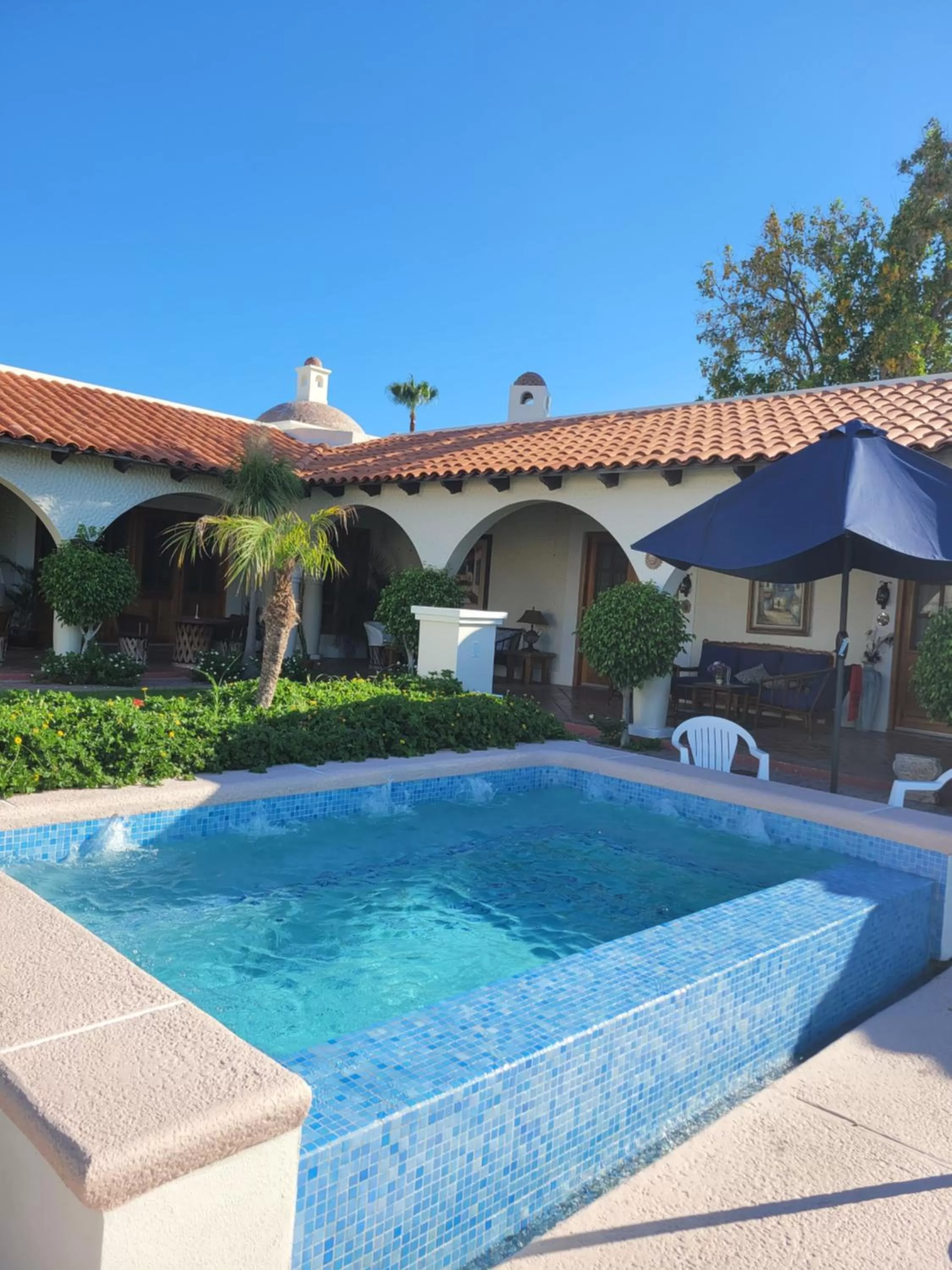 Hot Tub in Casa Magdalena
