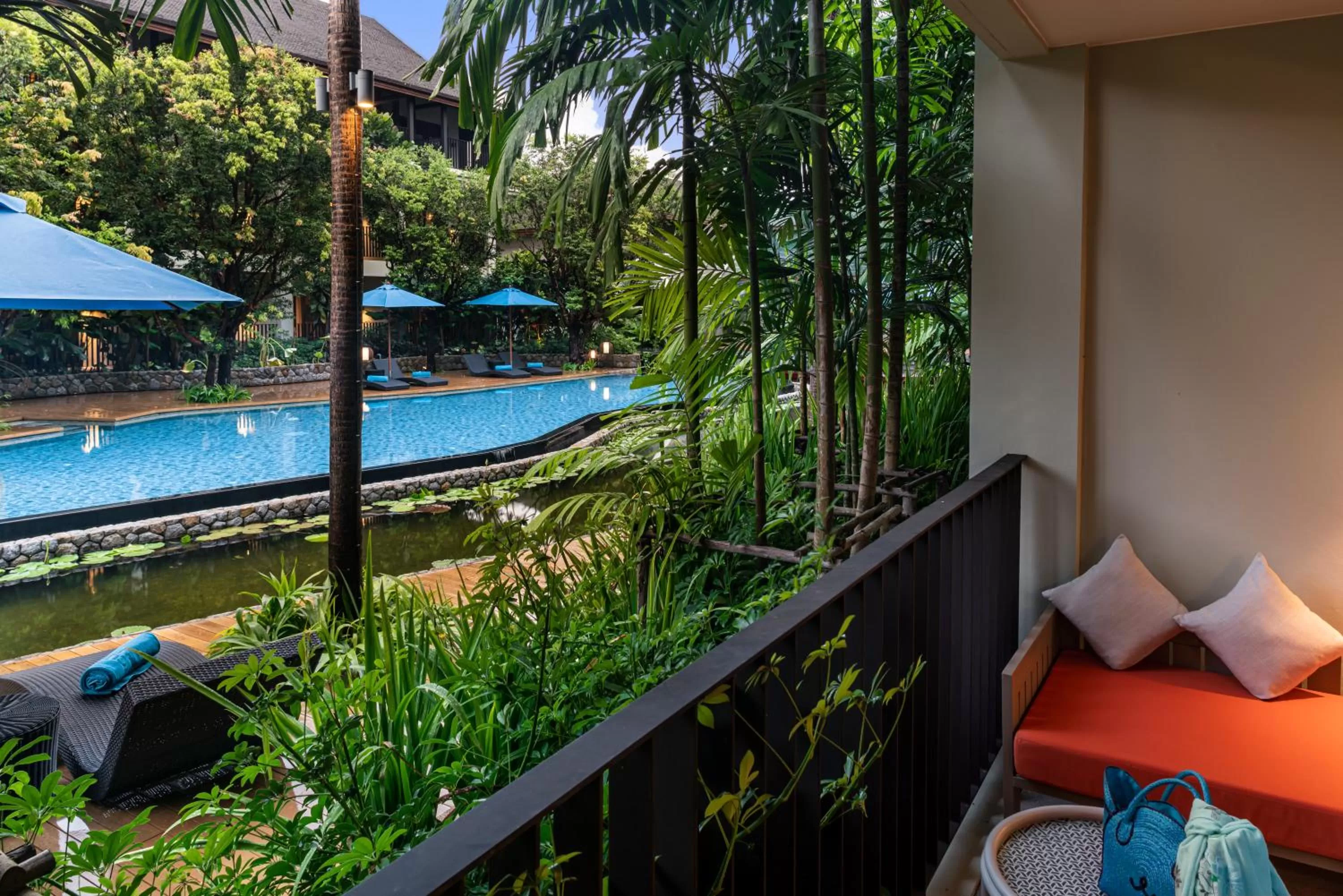 Pool view in Grand Mercure Khao Lak Bangsak