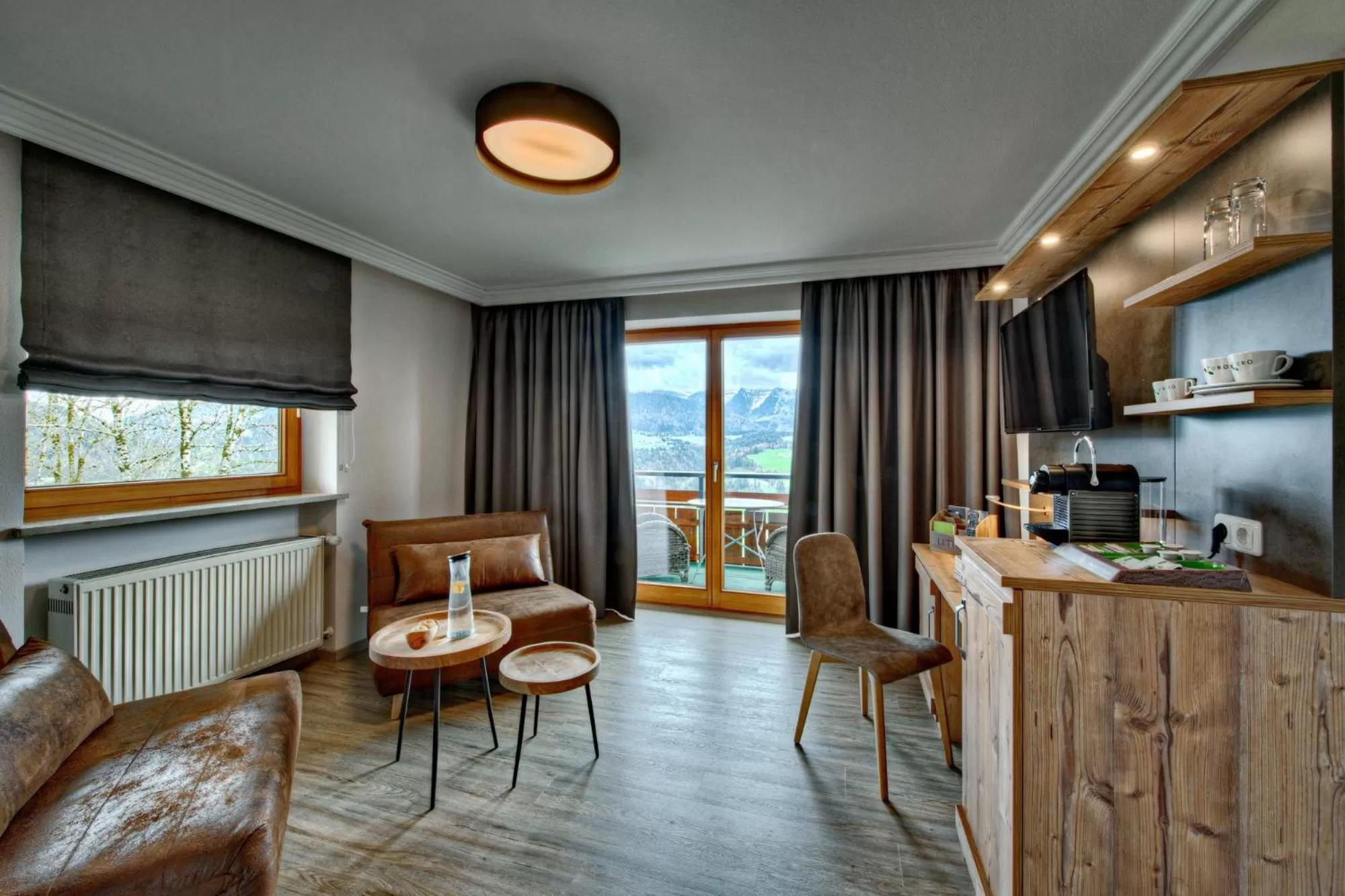 Living room in Allgäuer Panoramahotel