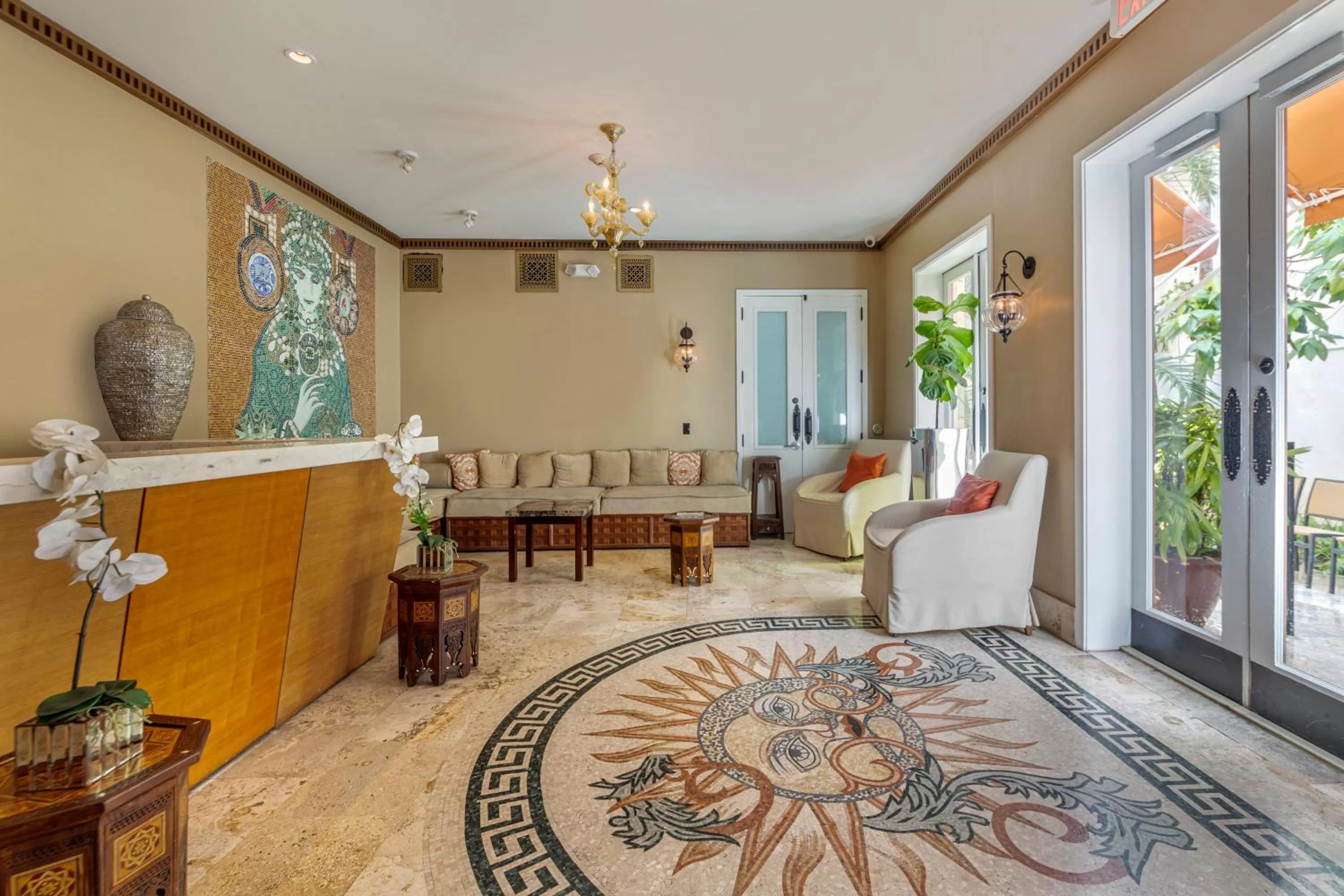 Lobby or reception in Hotel Impala by LuxUrban