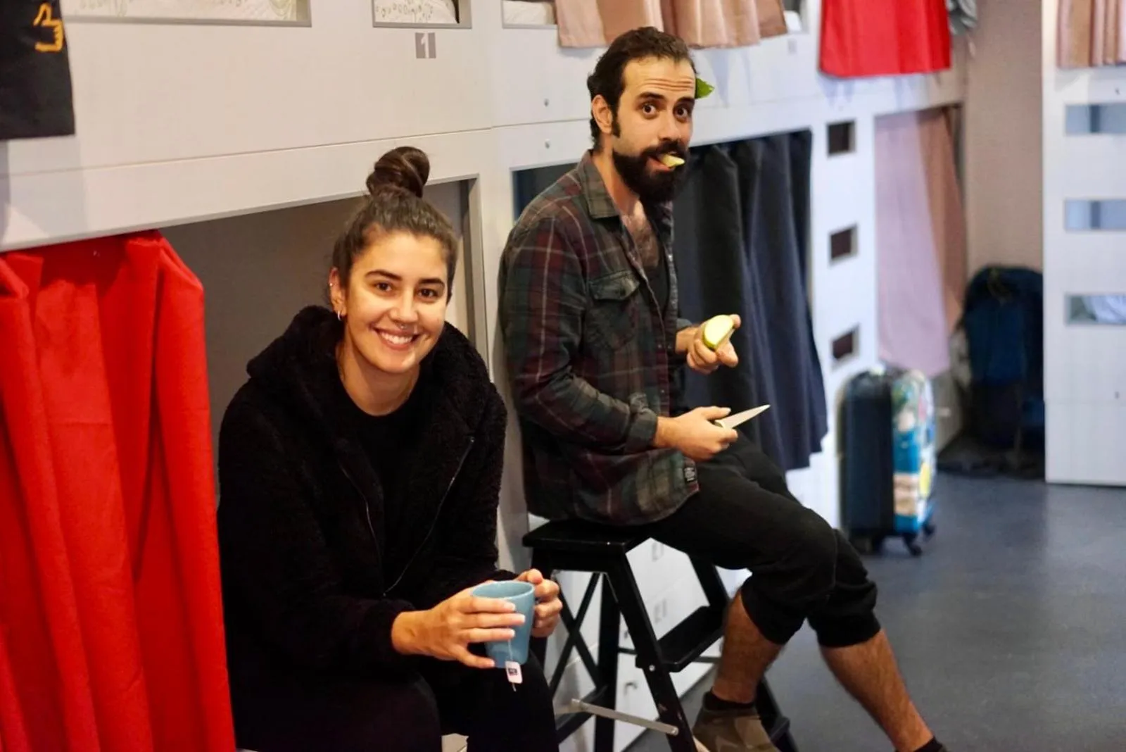 Guests in Good People Design Hostel