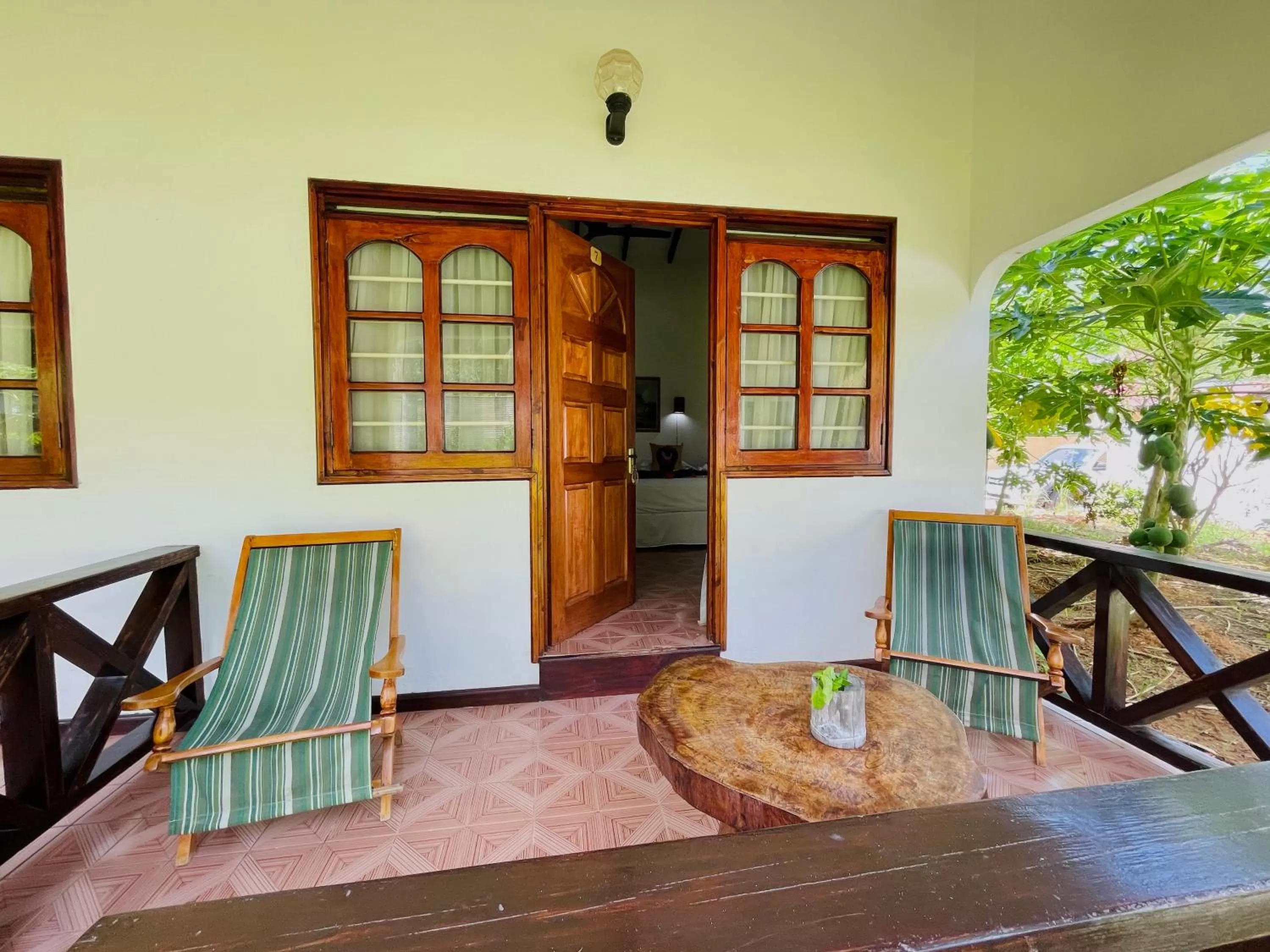 Balcony/Terrace in Villa Chez Batista