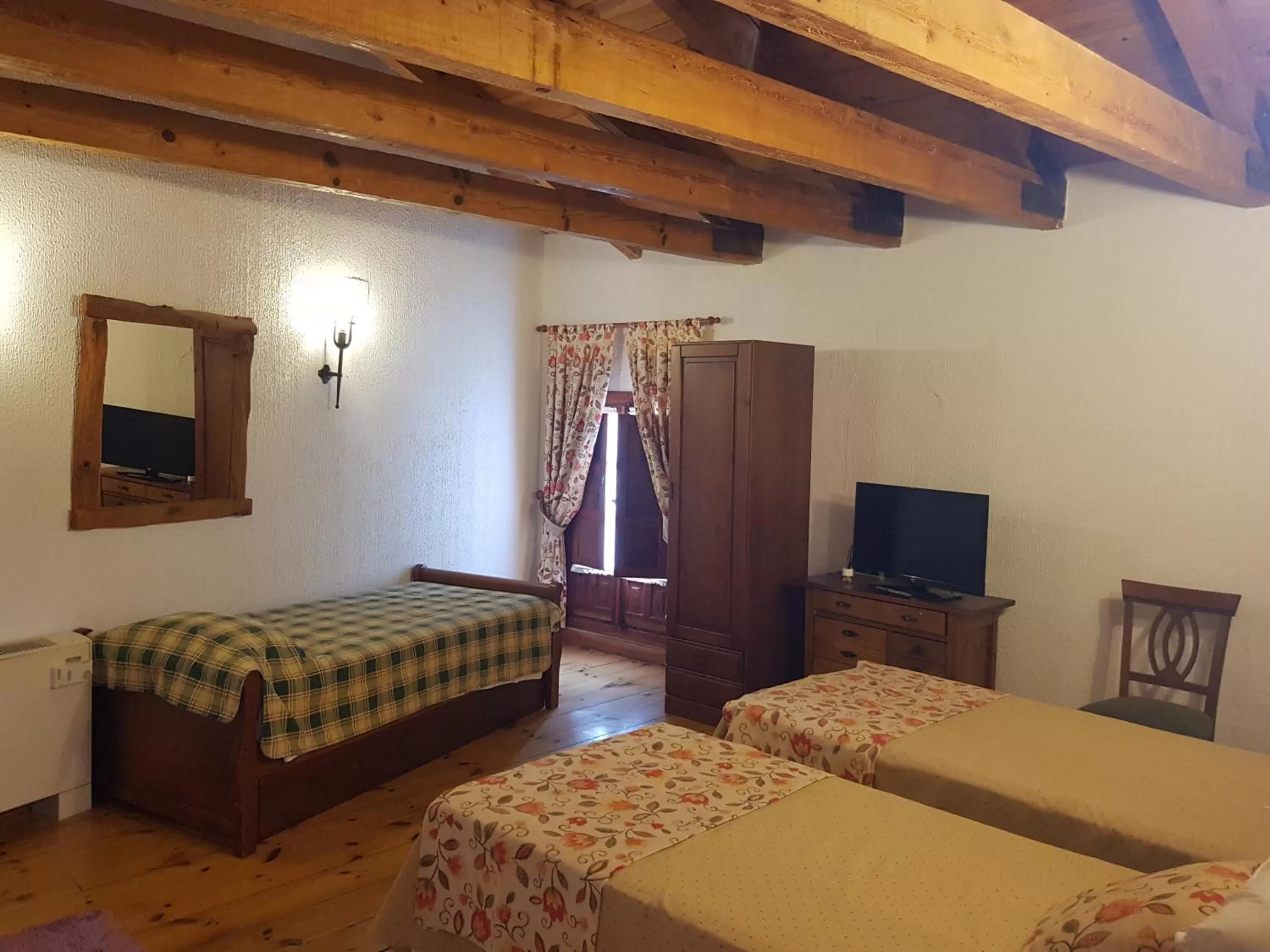 Bed in Hotel Rincón Castellano