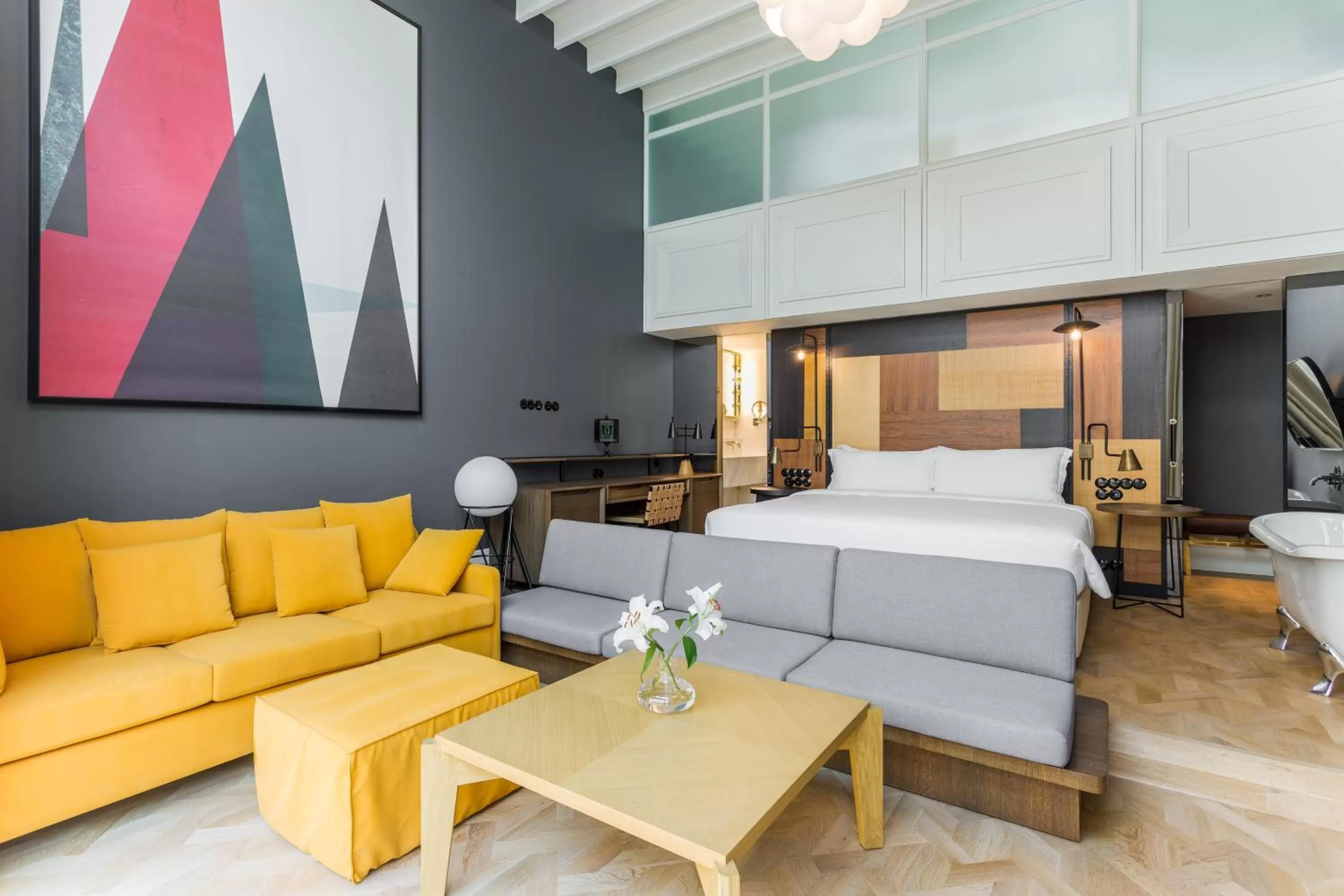 Bed in The Wings Hotels Collection