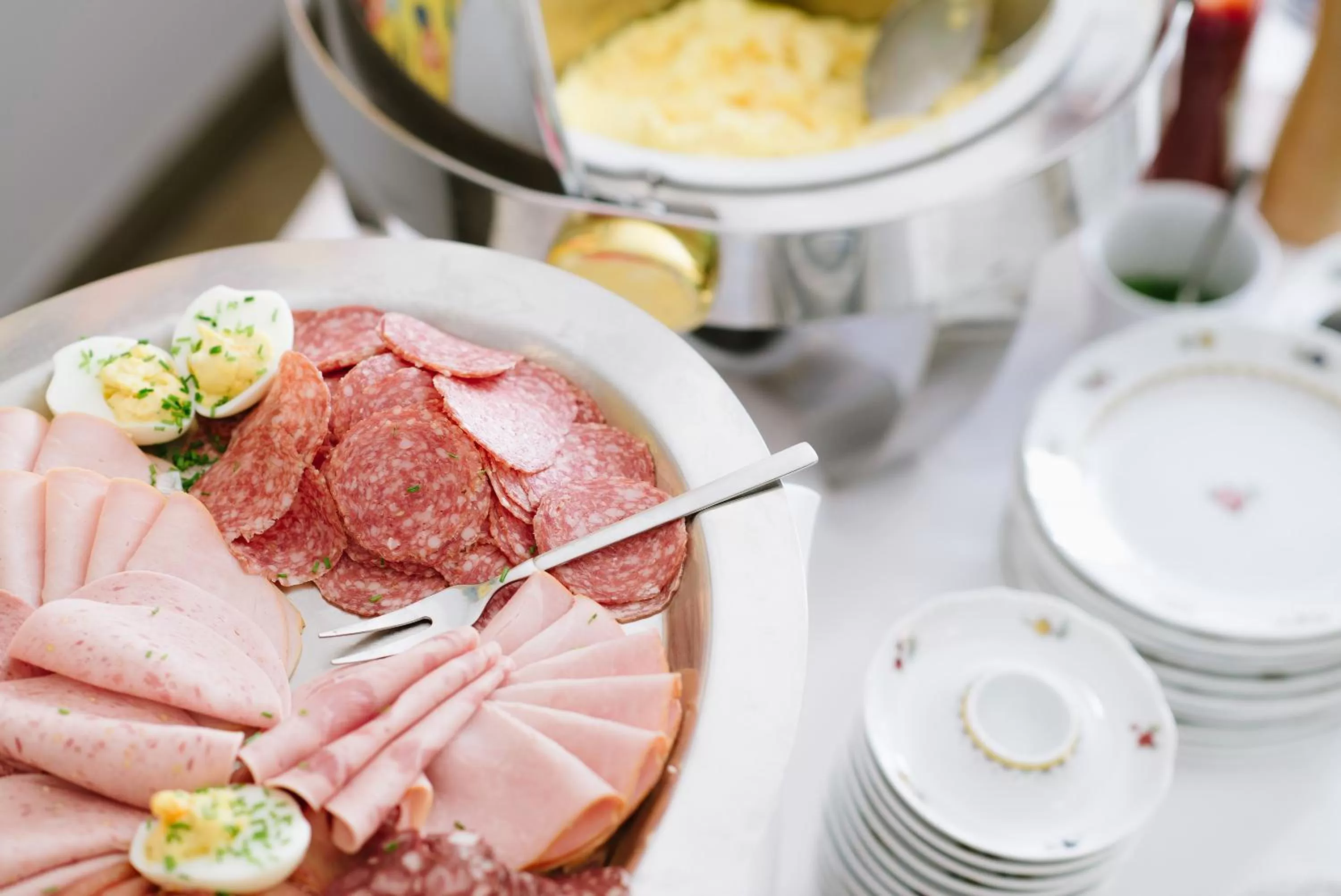 Buffet breakfast, Food in Parkhotel Cloppenburg