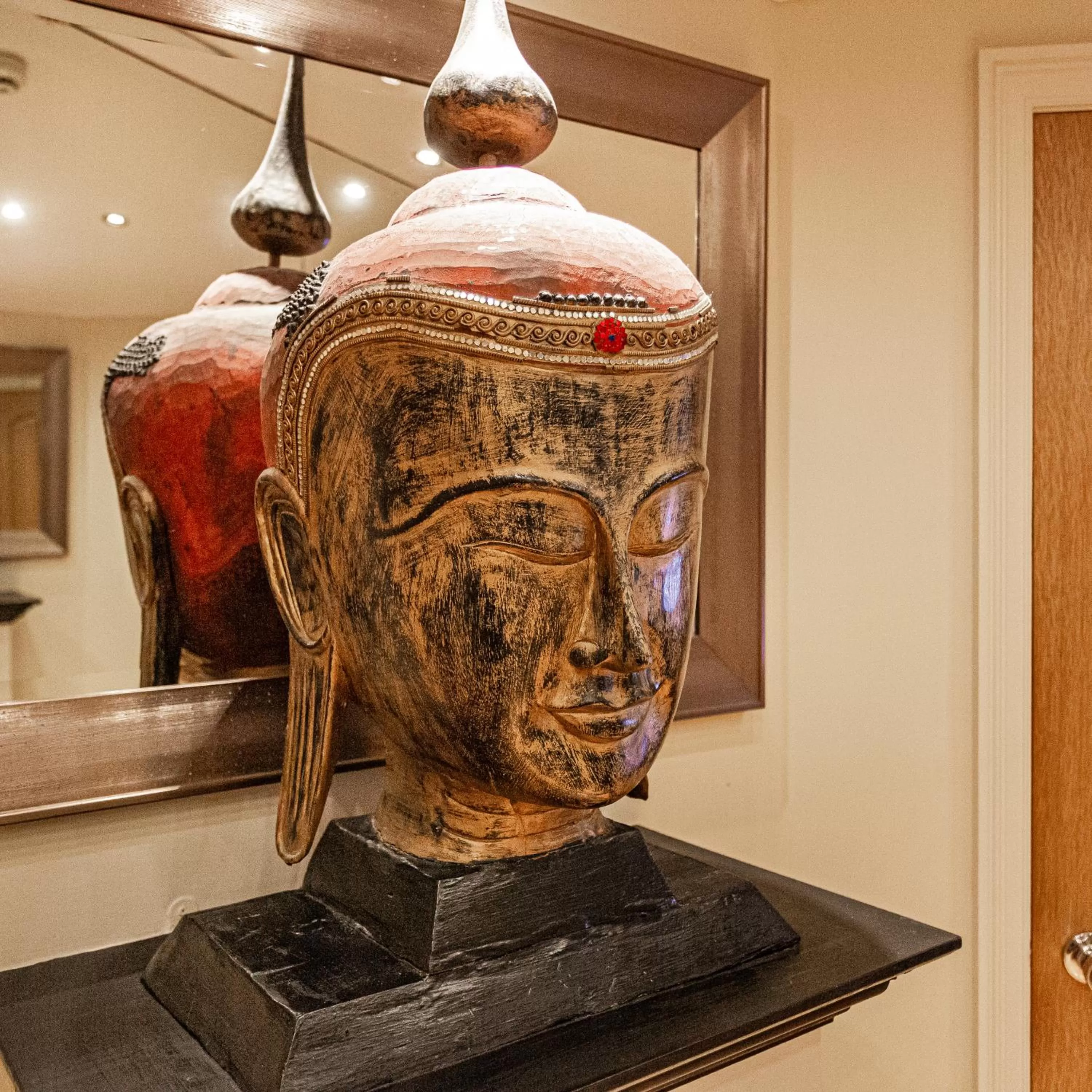 Decorative detail in The Castle Hotel, Conwy, North Wales - The Coaching Inn Group