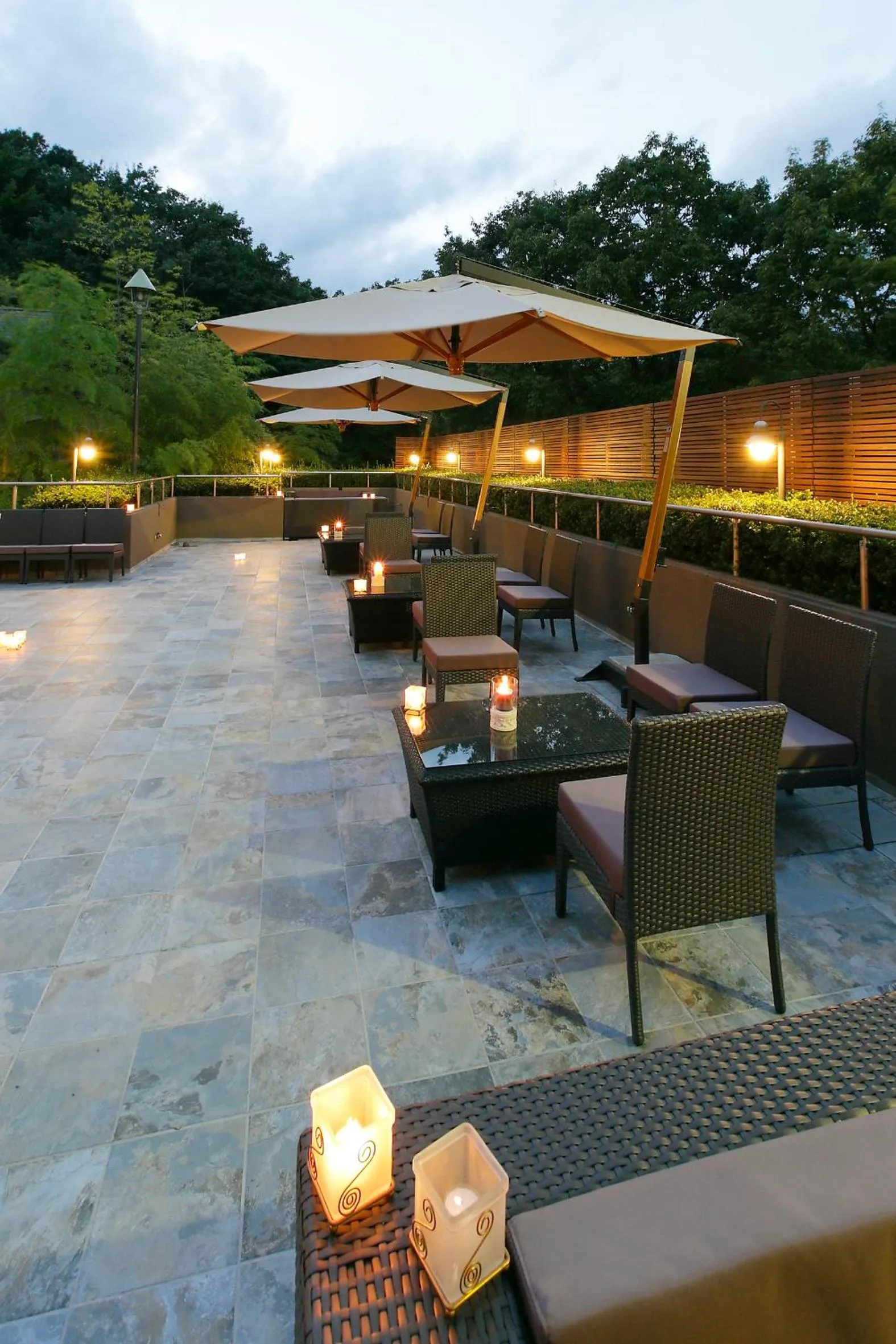 Balcony/Terrace in Hotel Floracion Nasu